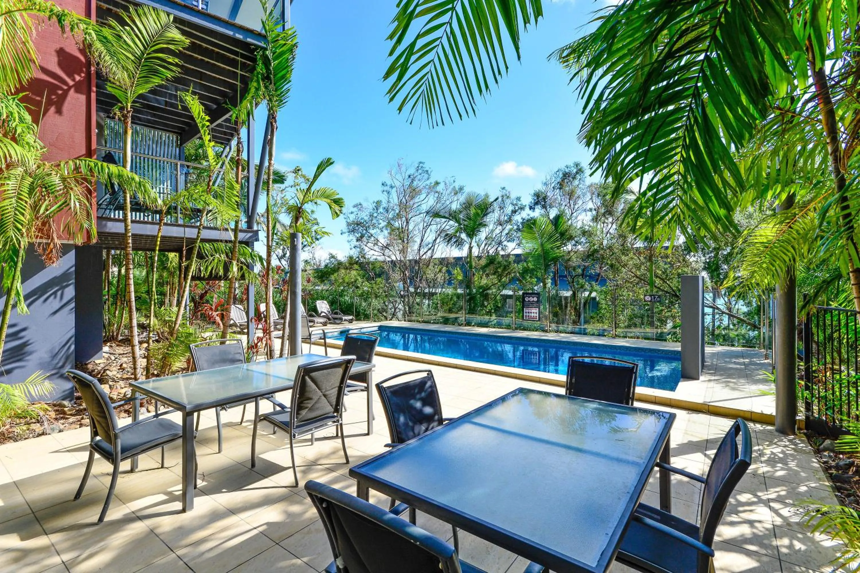 Swimming pool in Pinnacle Apartments on Hamilton Island by HIHA