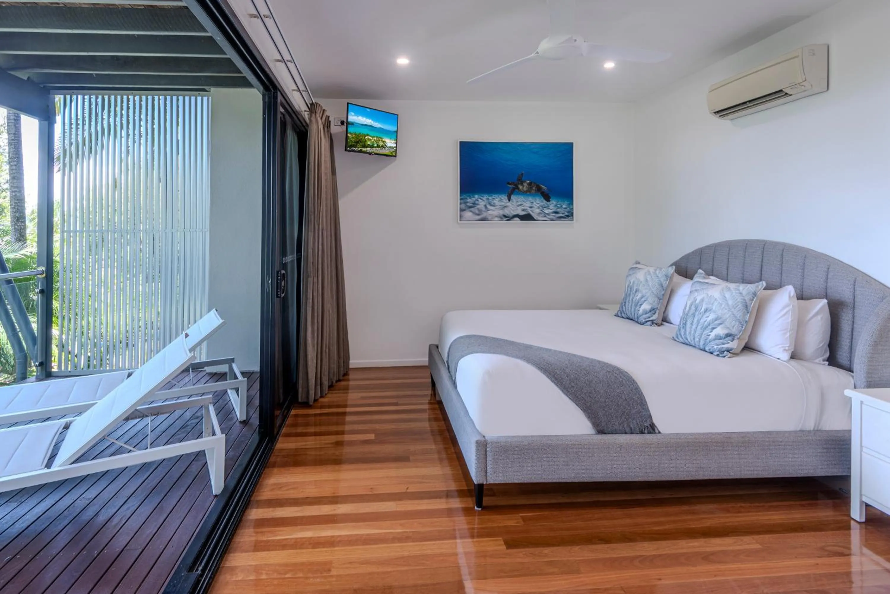 Bedroom in Pinnacle Apartments on Hamilton Island by HIHA