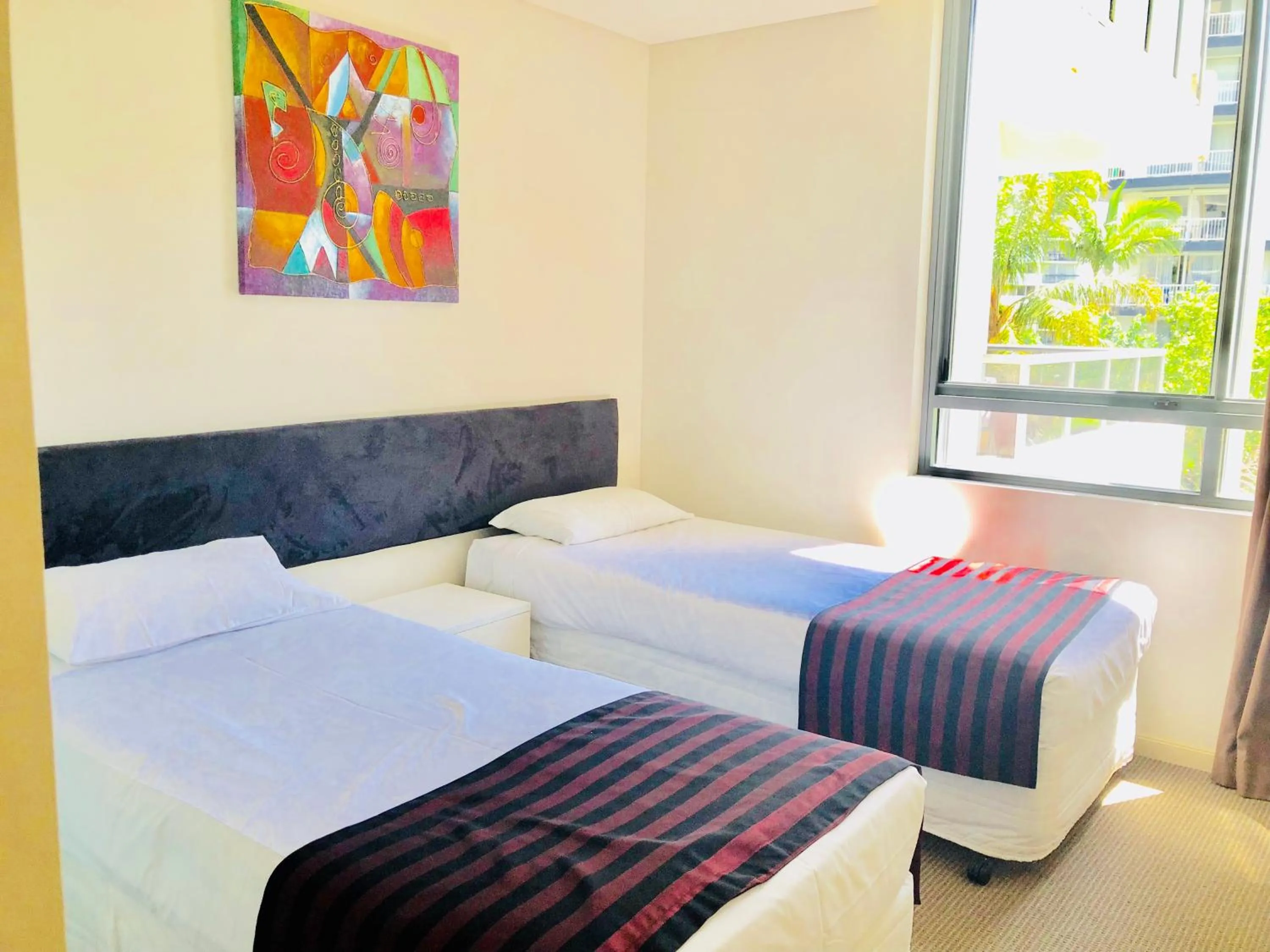 Bed in Solaire Apartments