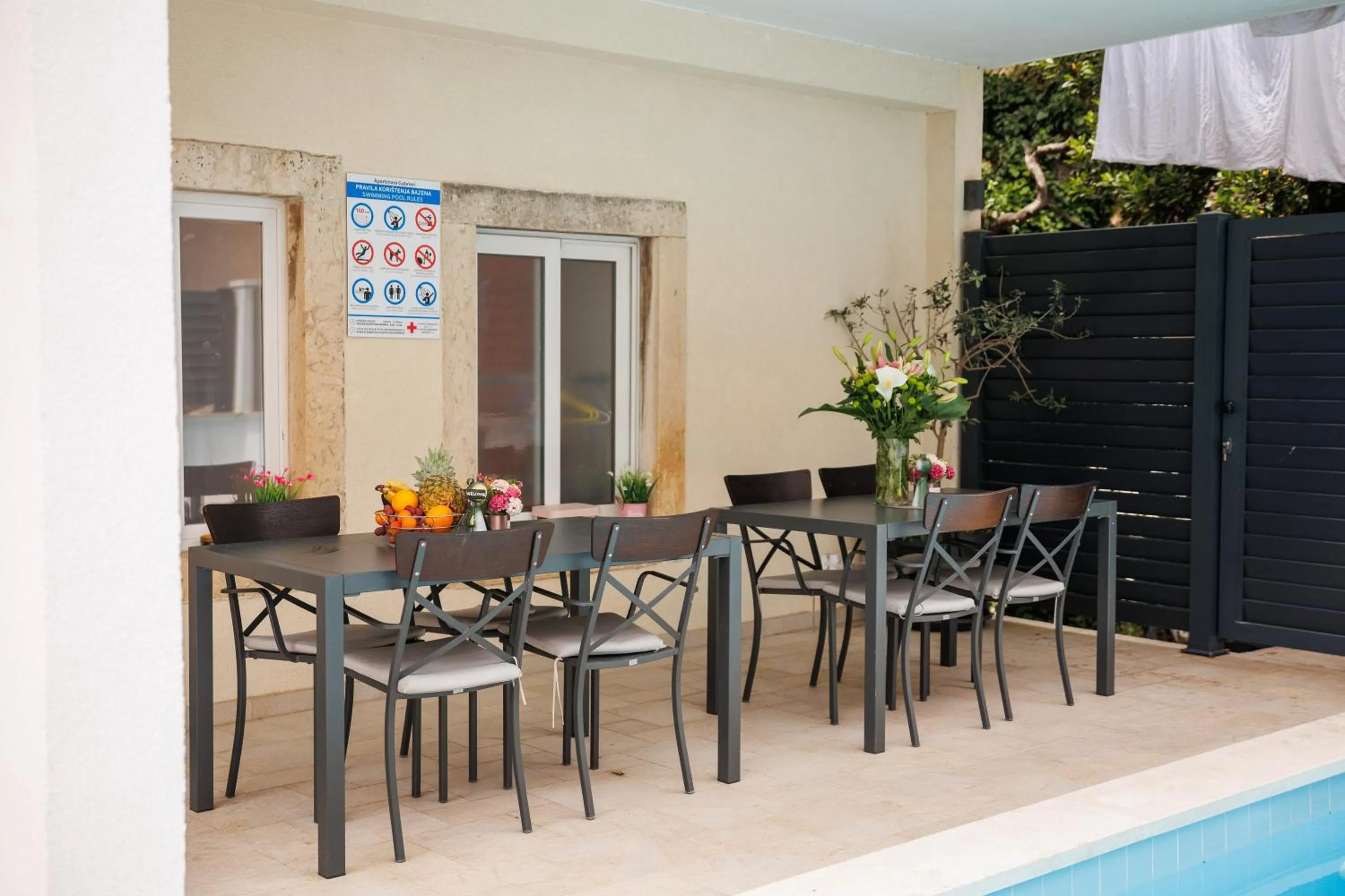 Swimming pool in Apartments Gabrieri