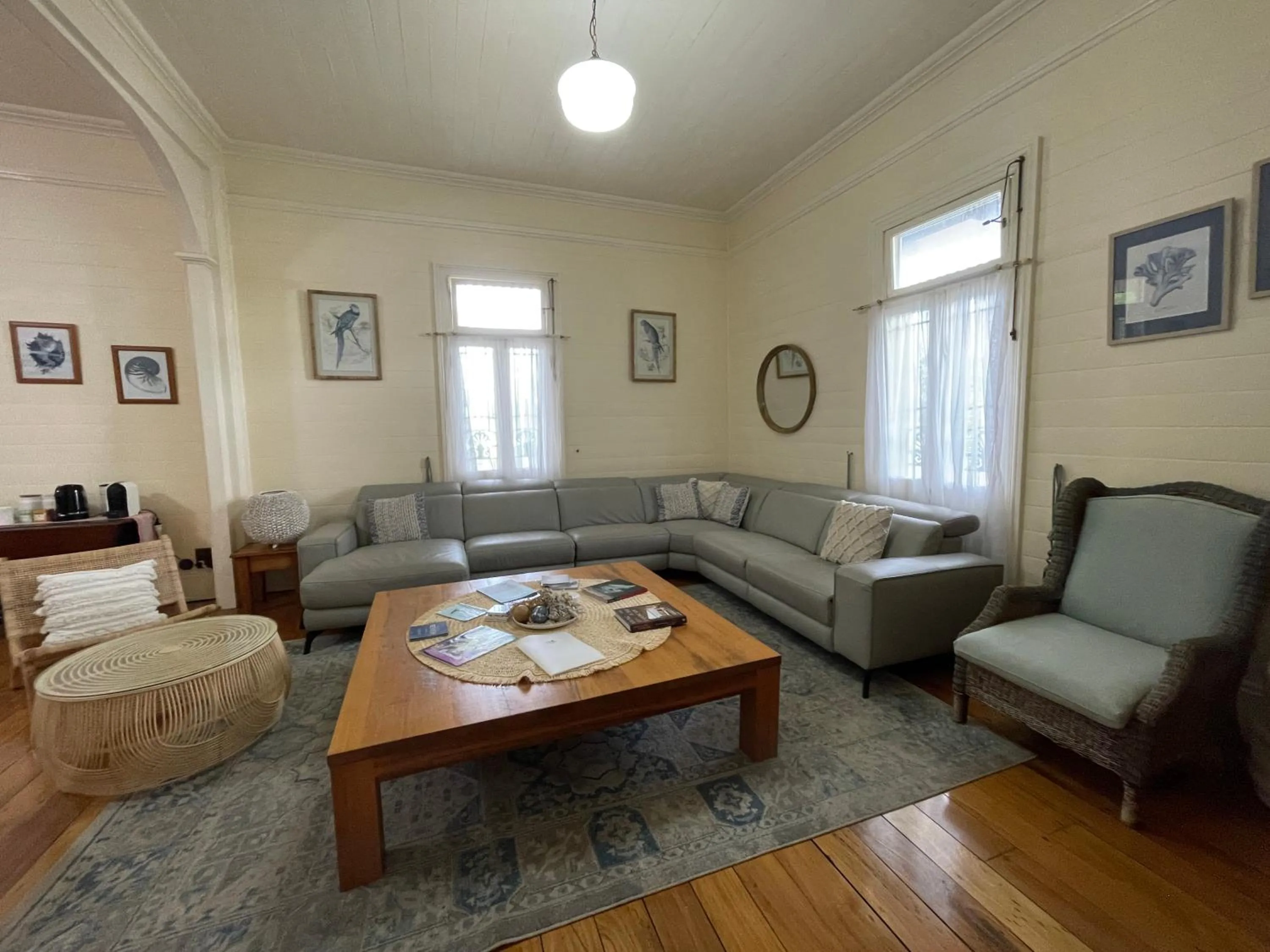 Living room in Riversleigh House