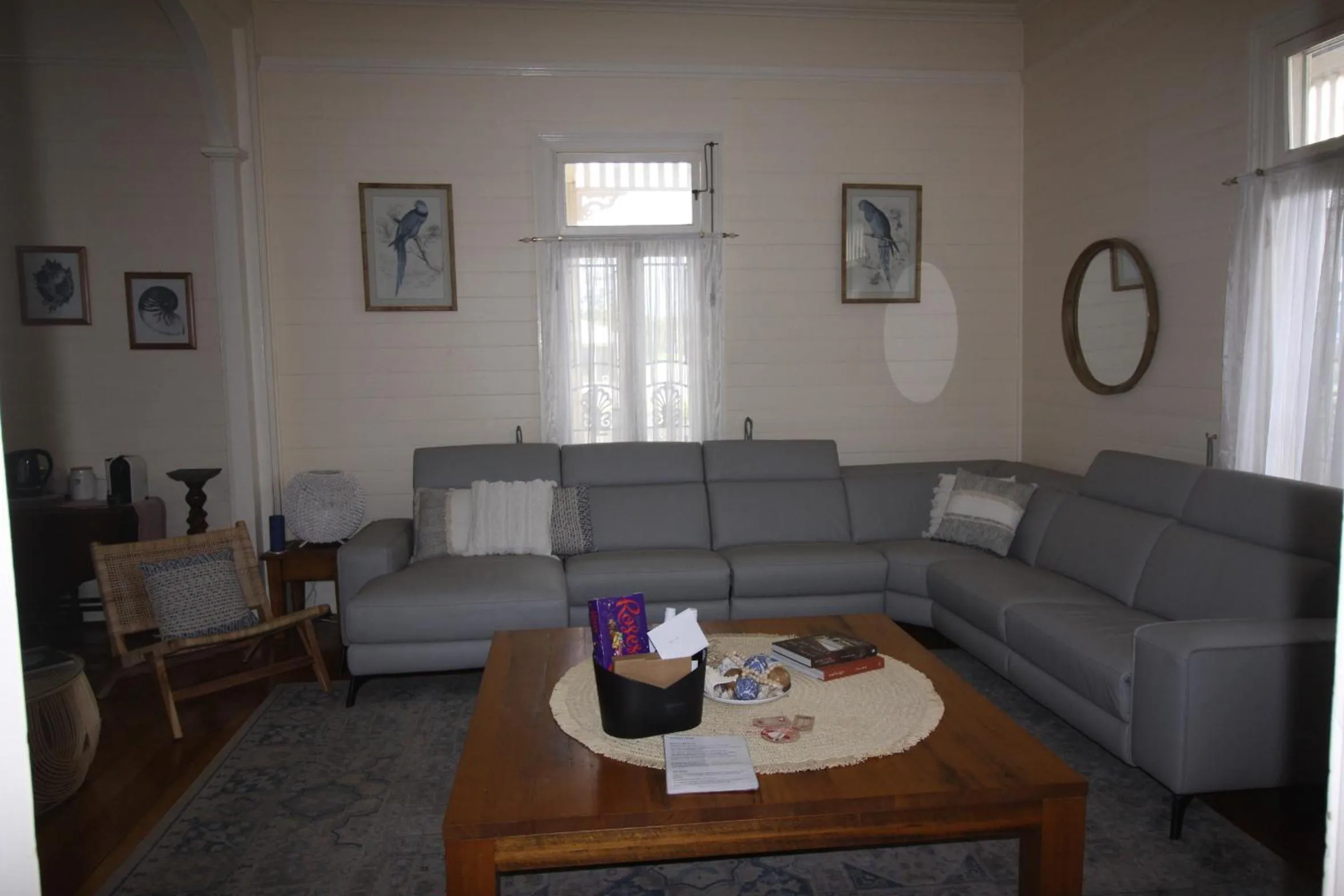 Living room in Riversleigh House