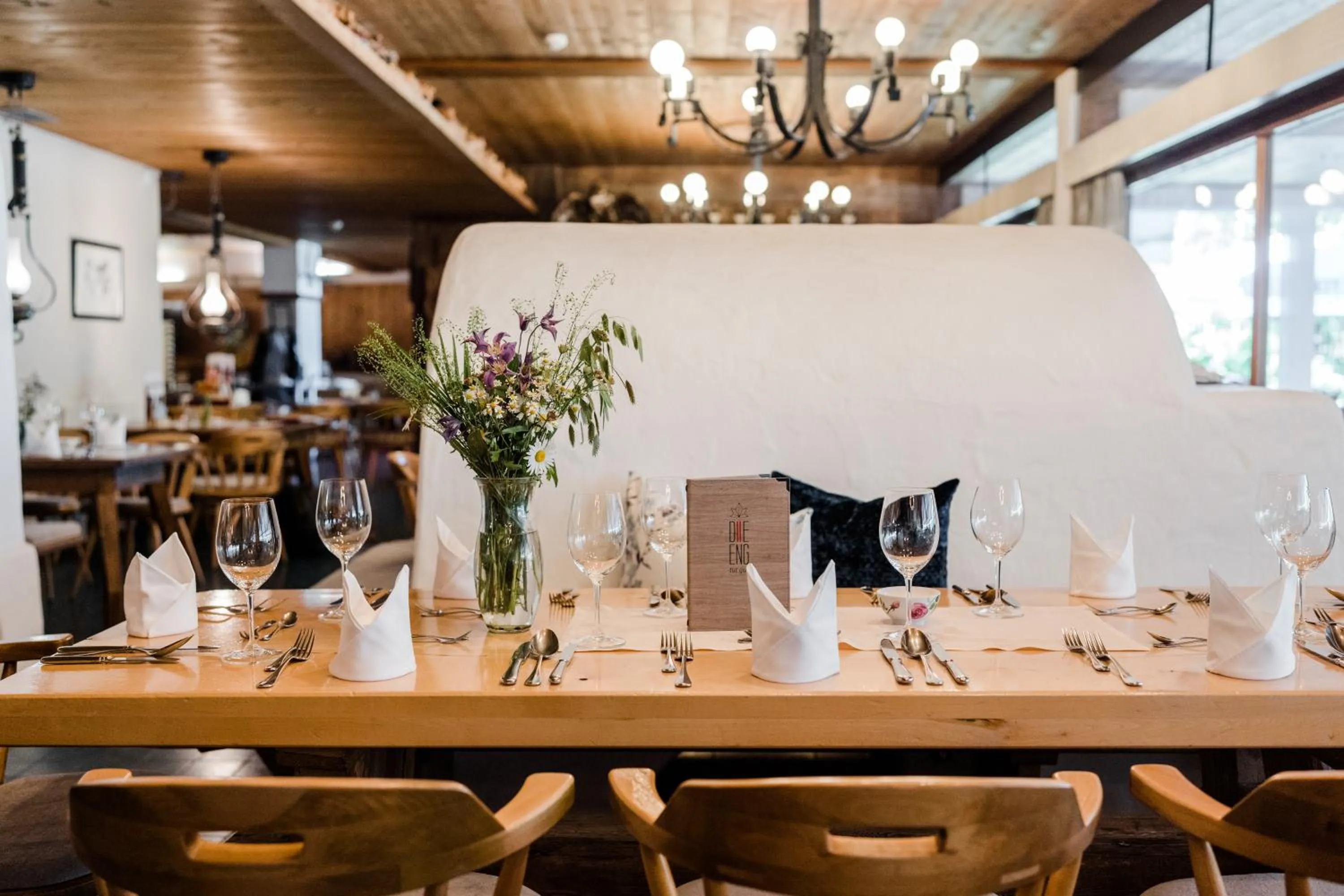 Restaurant/places to eat in Das Naturhotel die Eng