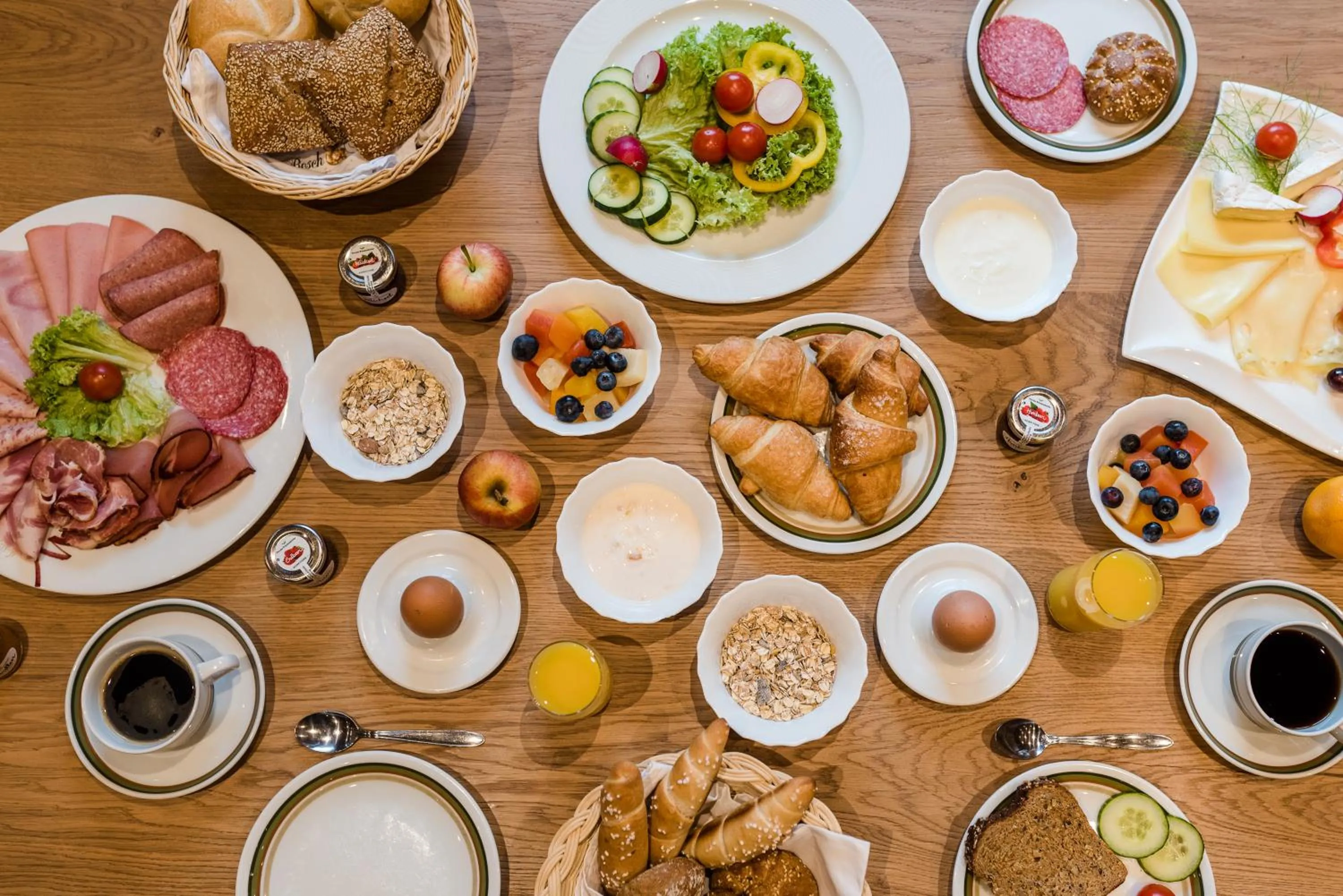 Breakfast in Das Naturhotel die Eng
