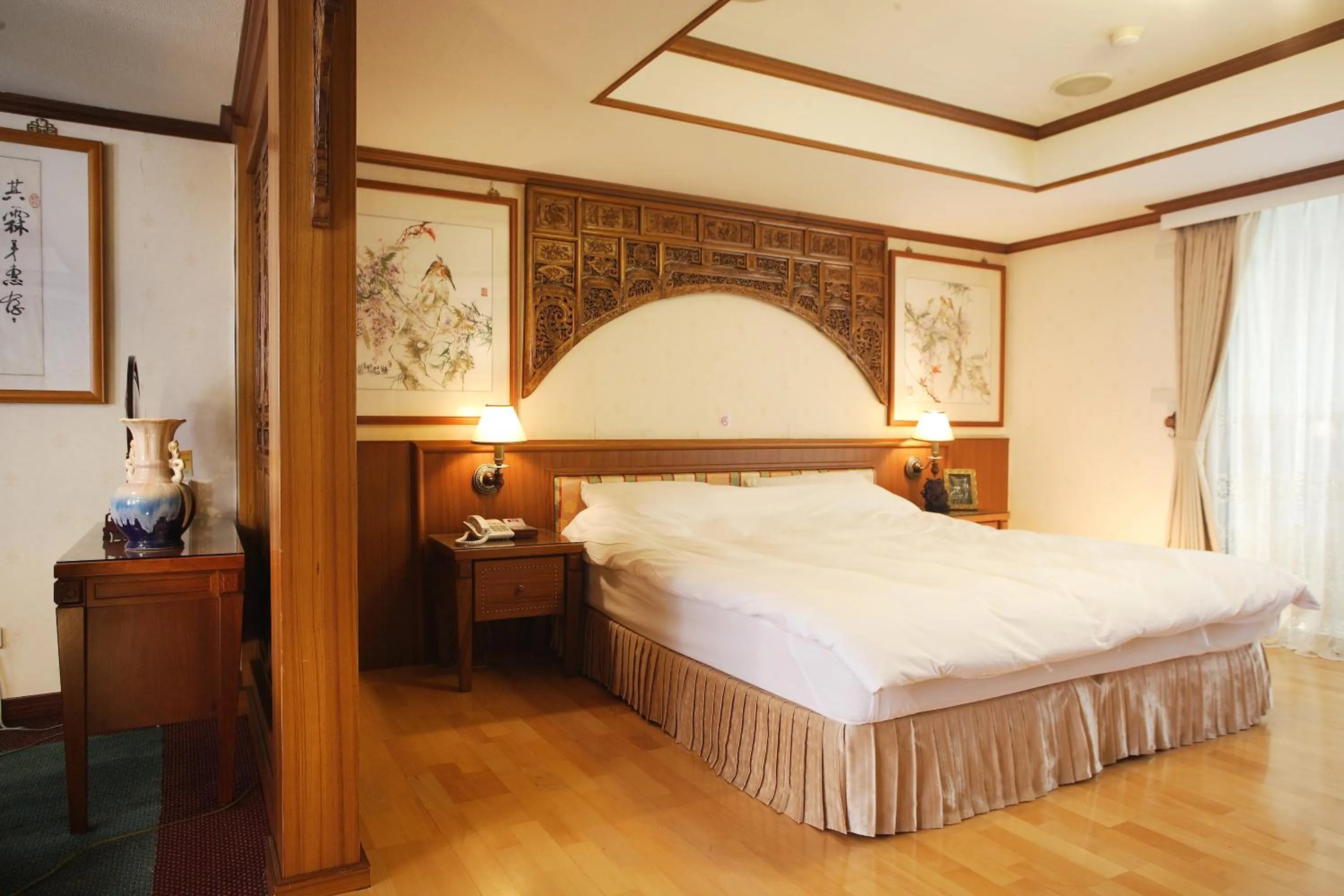 Bed in Kingdom Hotel