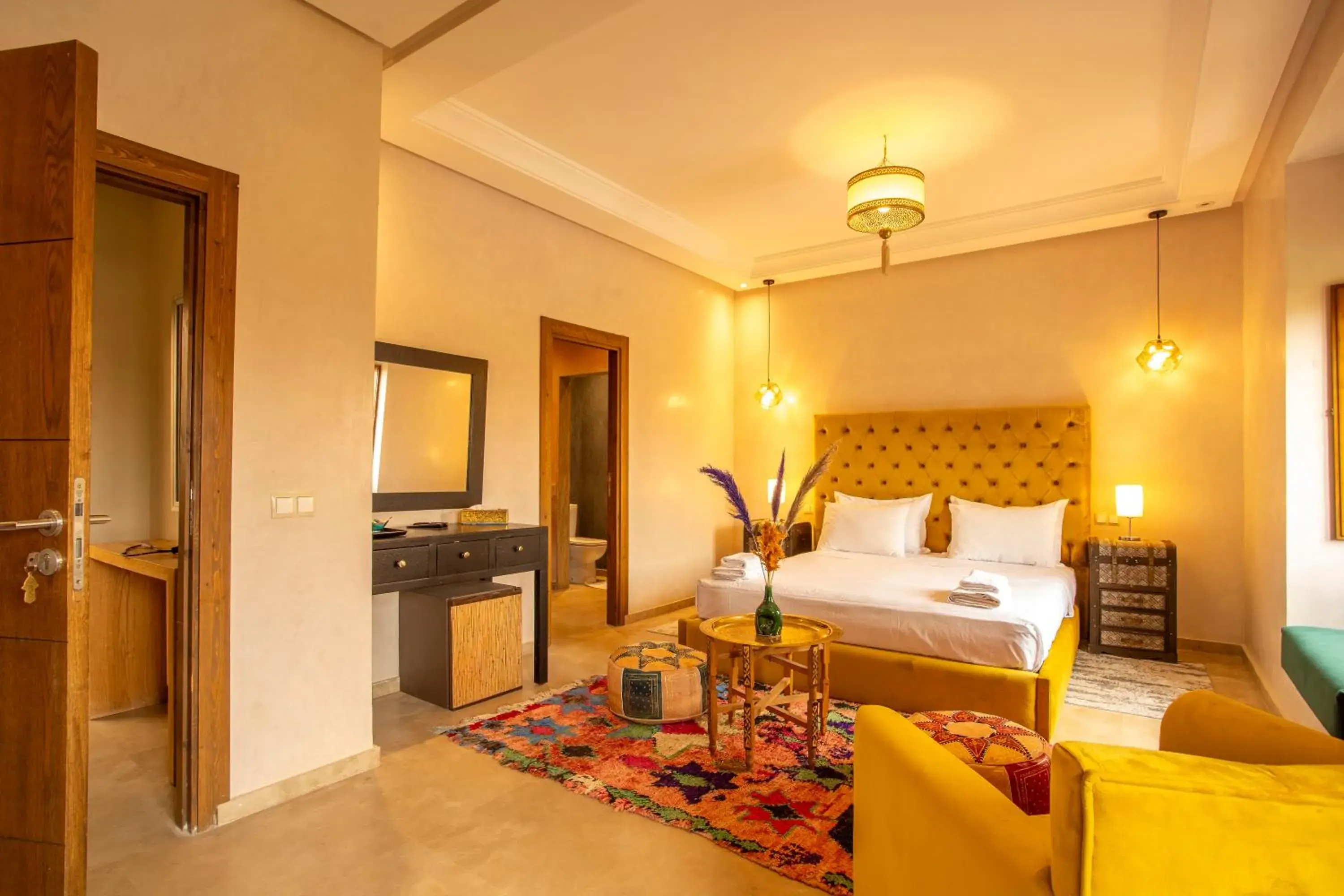 Suite with Pool View in Riad Azia Suite with Pool View in Riad Azia