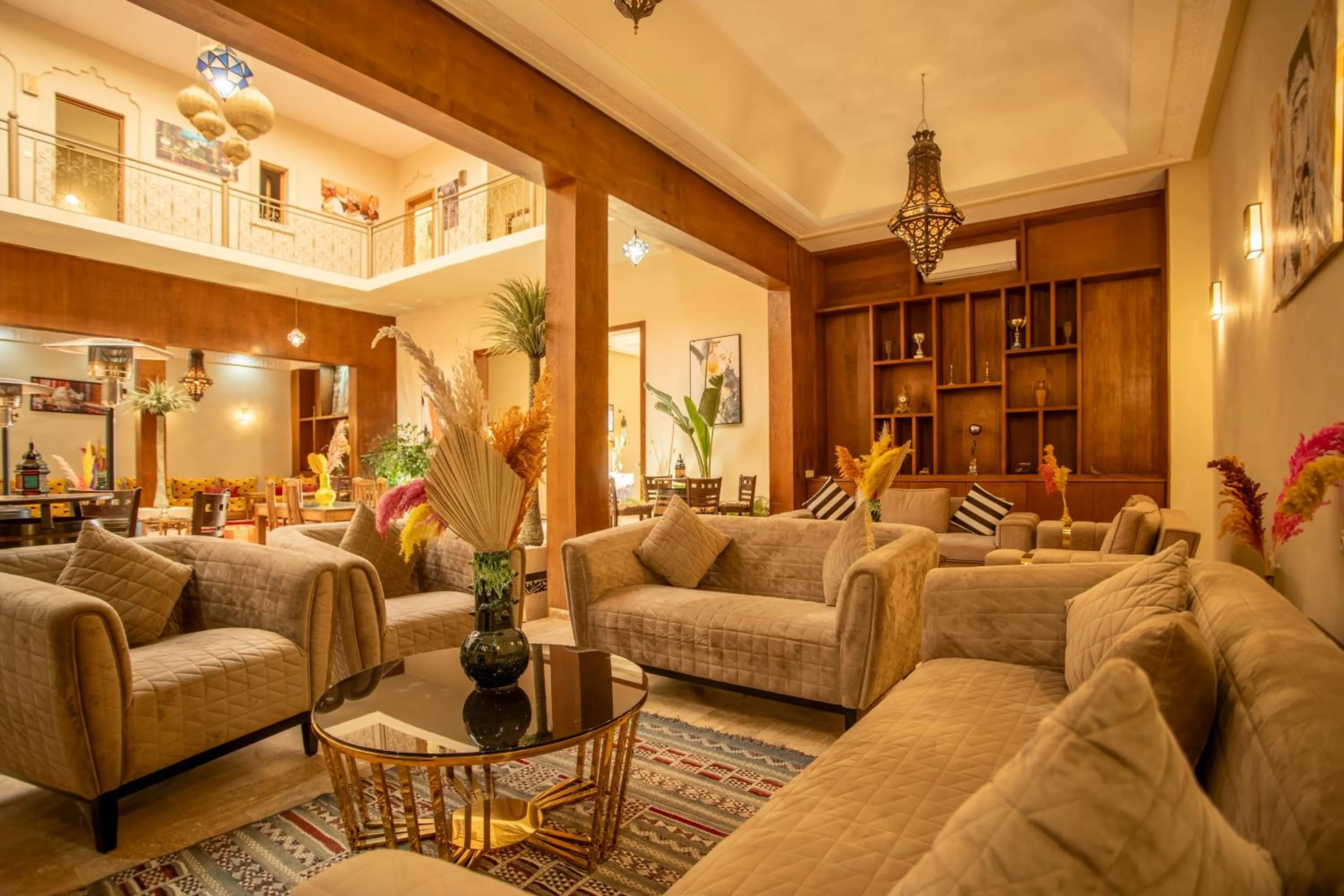 Living room in Riad Azia