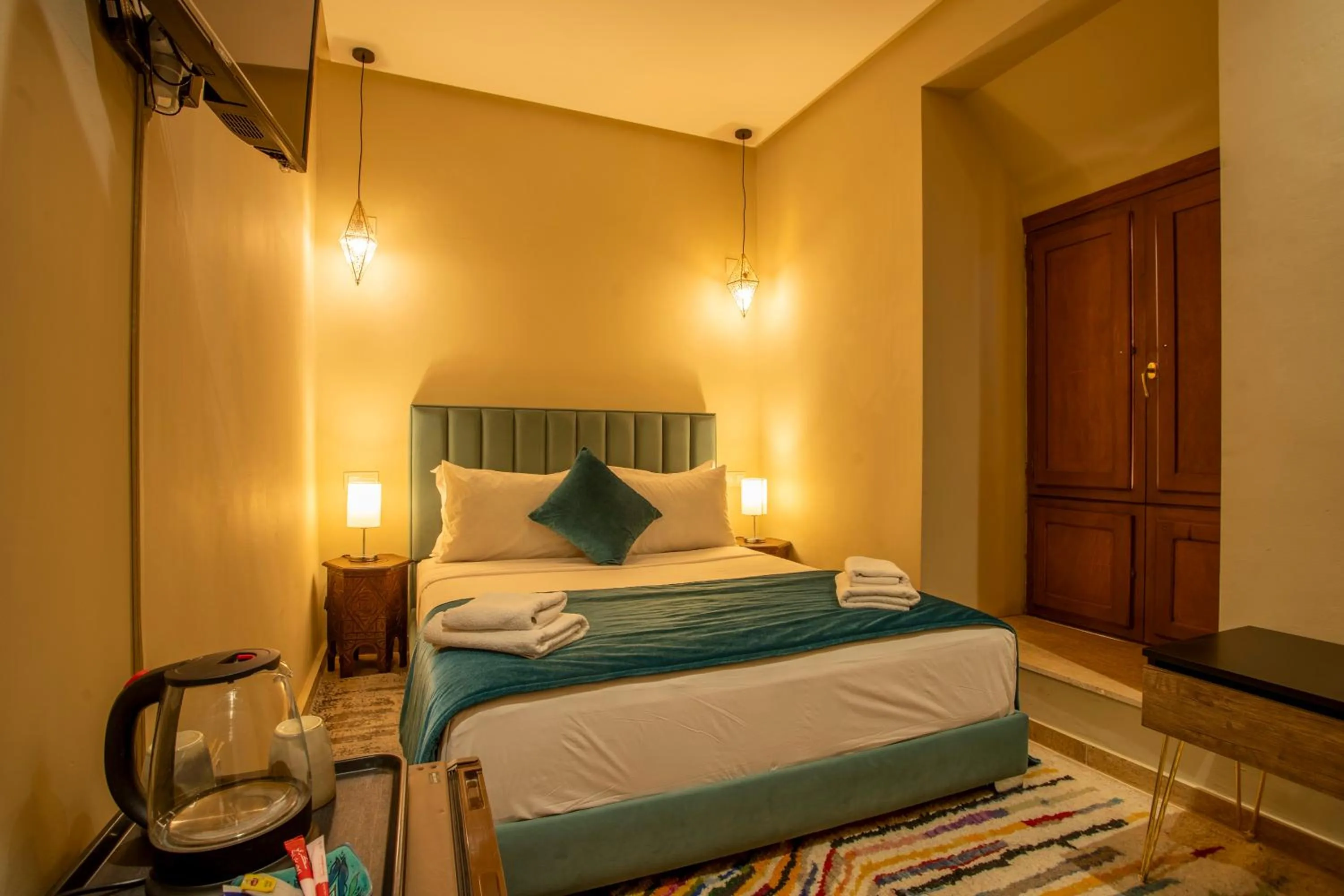 Bedroom, Bed in Riad Azia