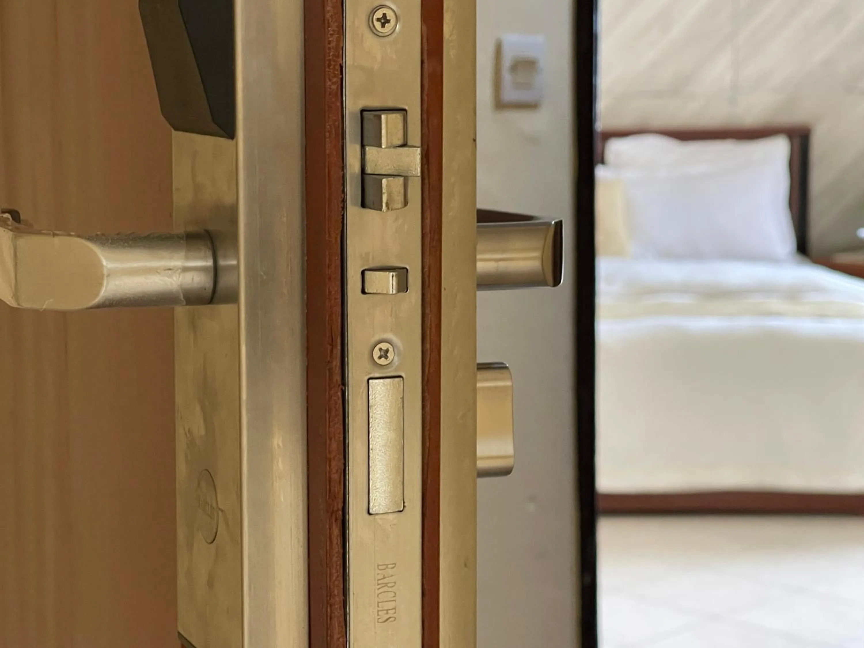 Bedroom, Bed in Hotel les Polygones Kribi