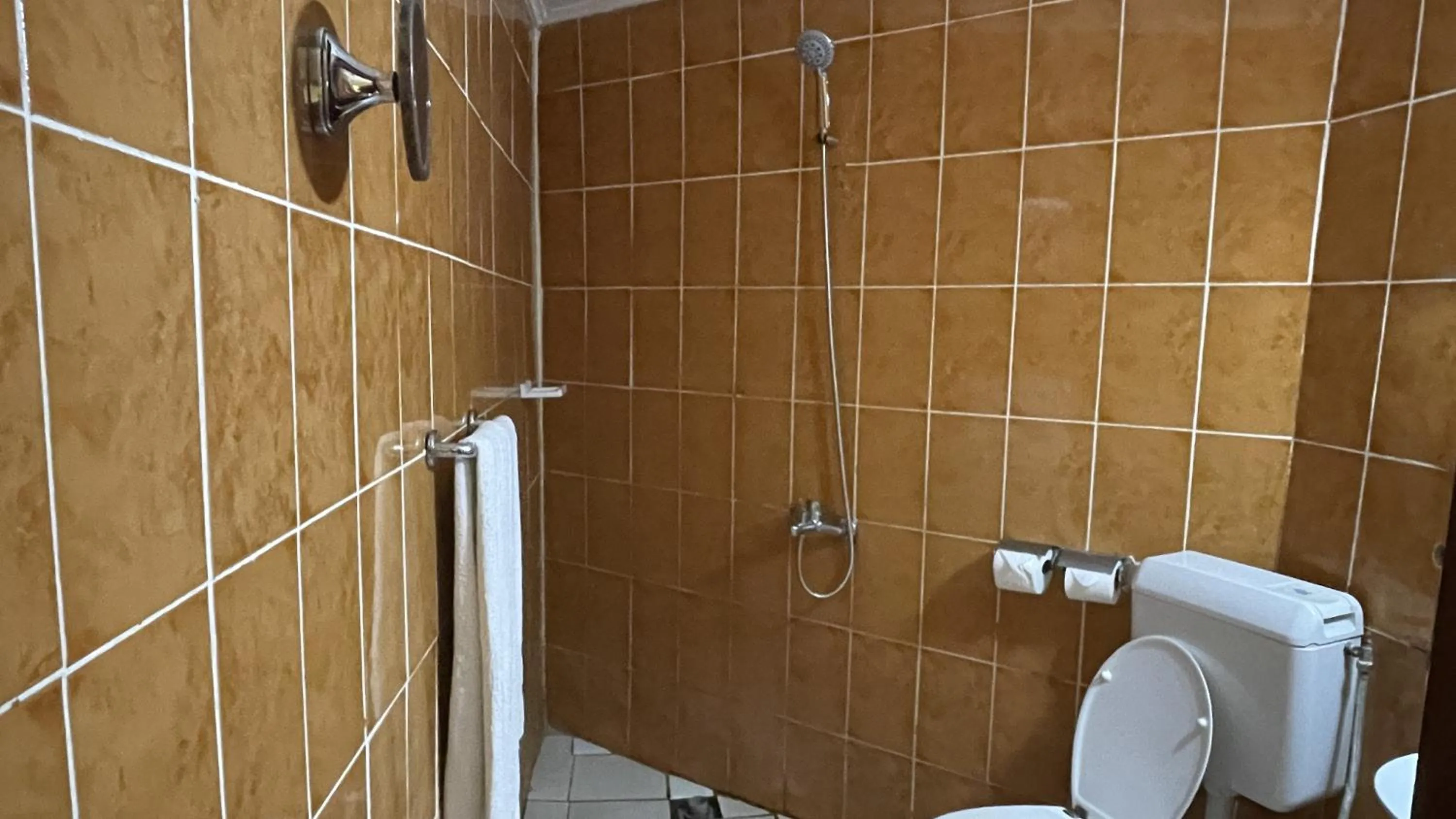 Bathroom in Hotel les Polygones Kribi