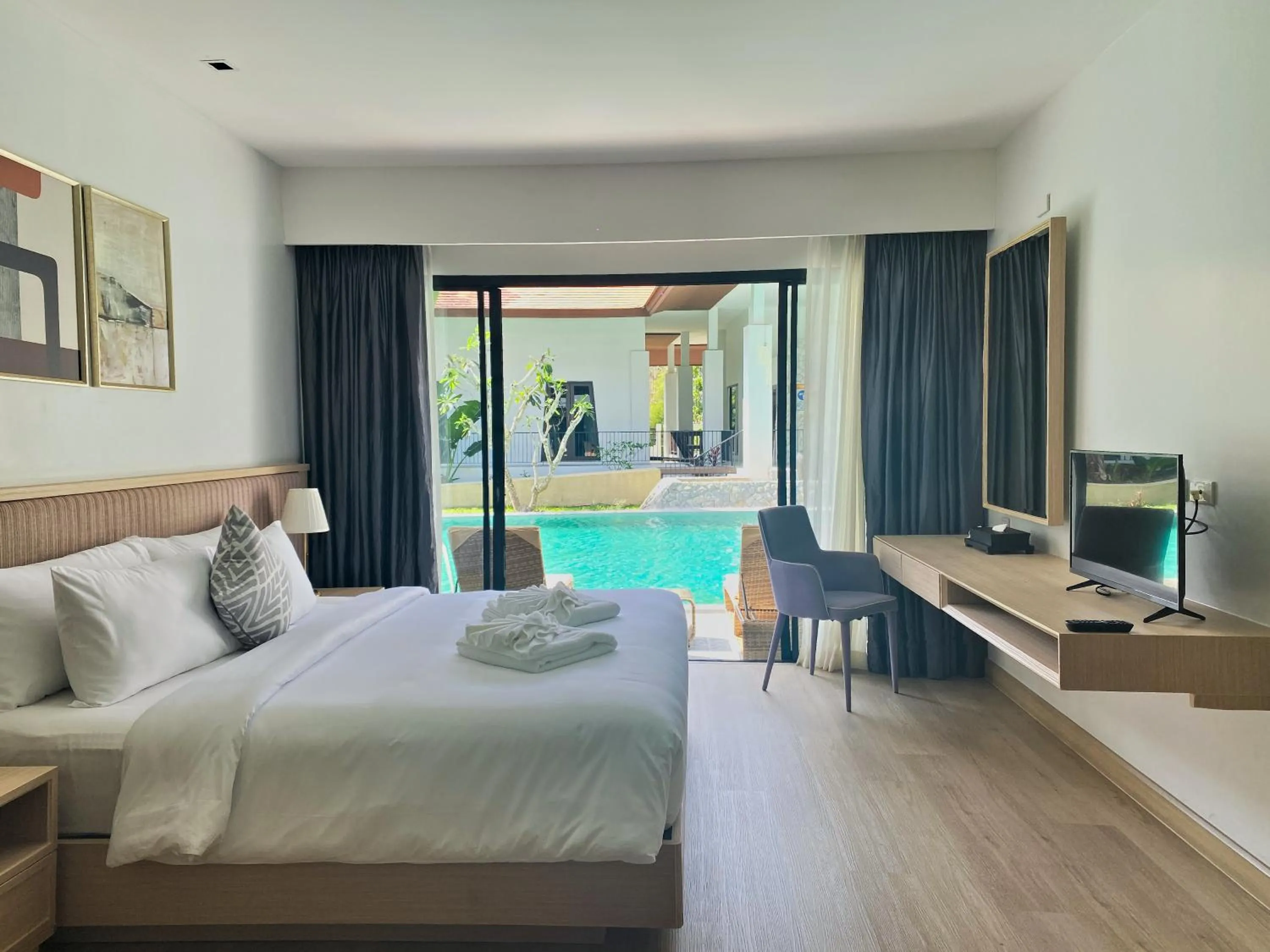 Property building, Bed in Estella Phuket Mai Khao Beach Resort