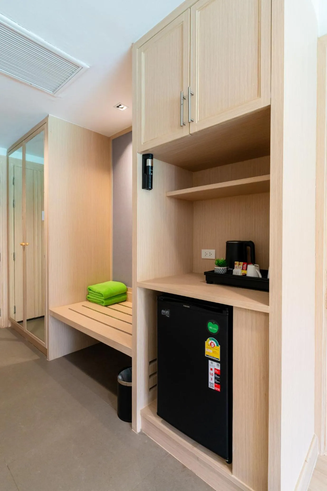 Kitchen or kitchenette in Estella Phuket Mai Khao Beach Resort