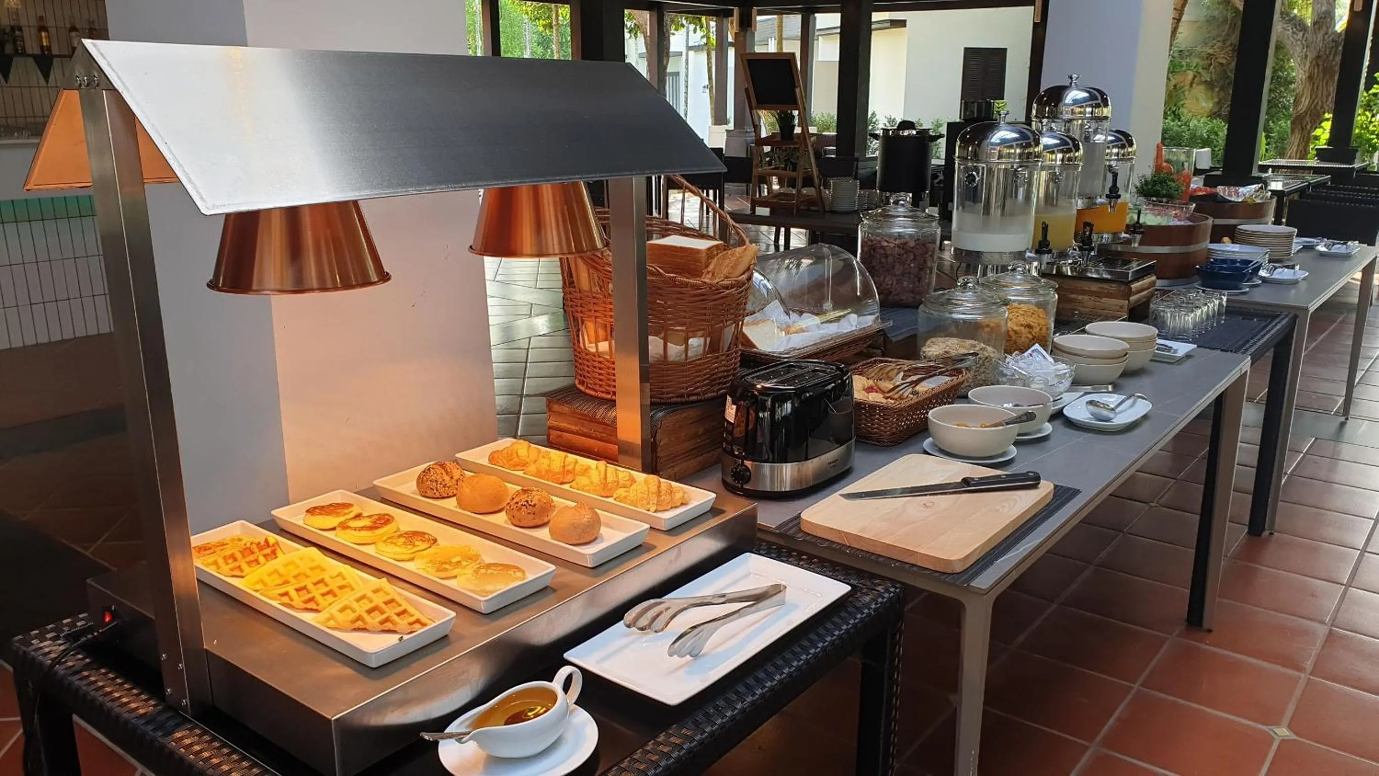 Breakfast in Estella Phuket Mai Khao Beach Resort