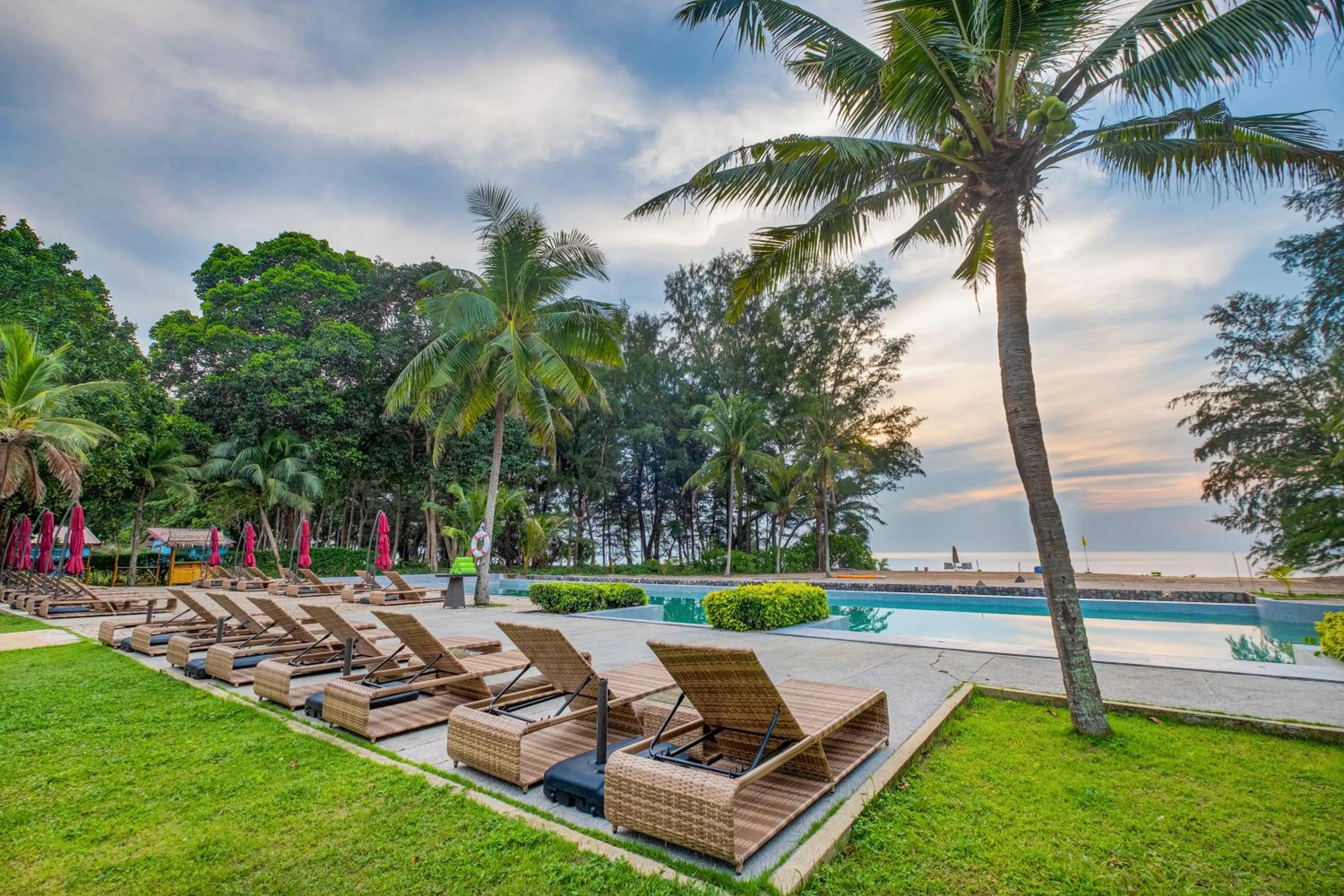 Swimming pool in Estella Phuket Mai Khao Beach Resort