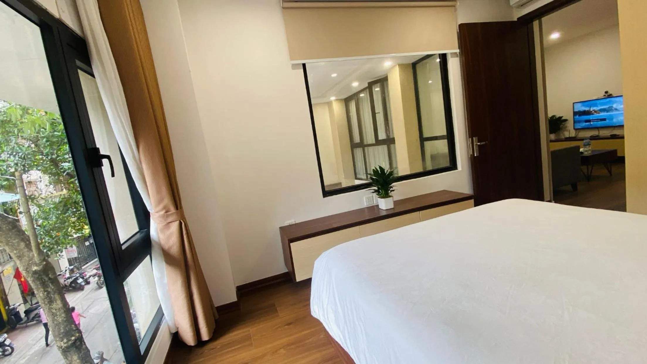 Bed in Wins Apartment