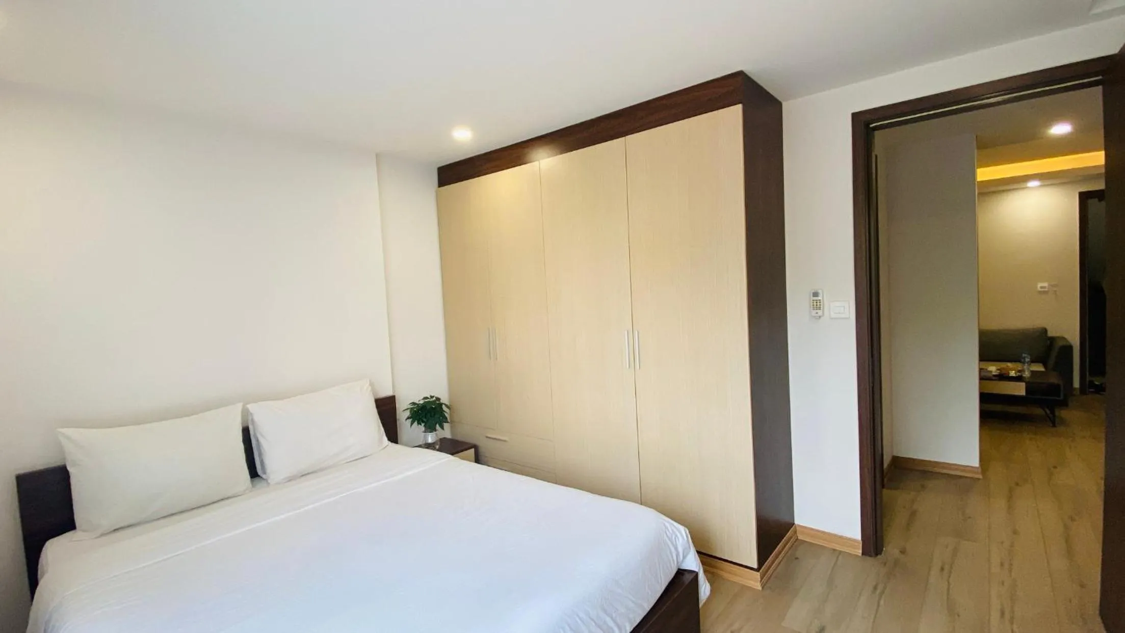 Bed in Wins Apartment