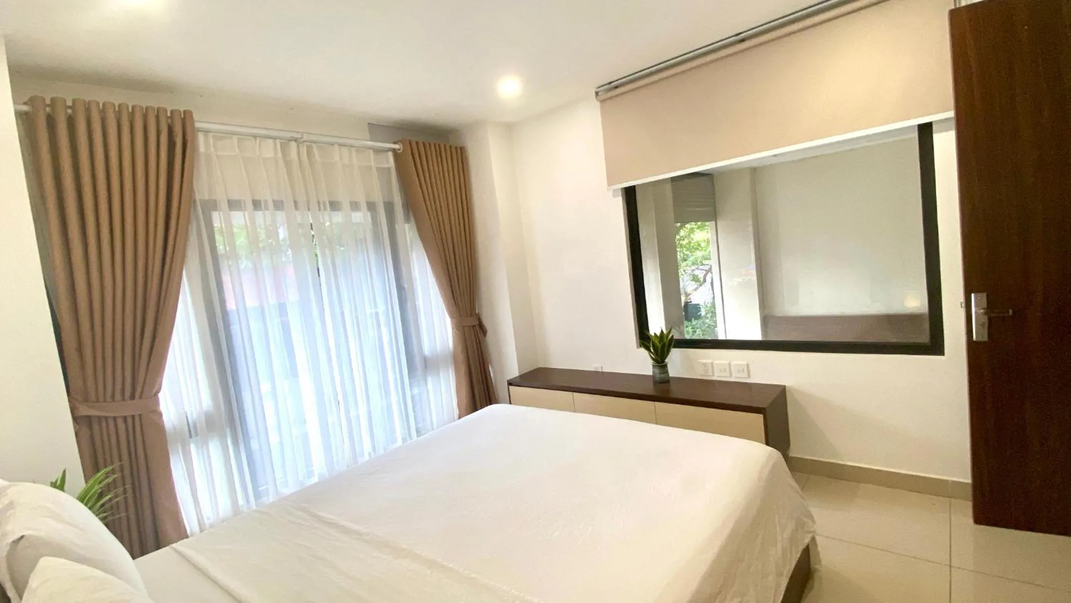 Bed in Wins Apartment