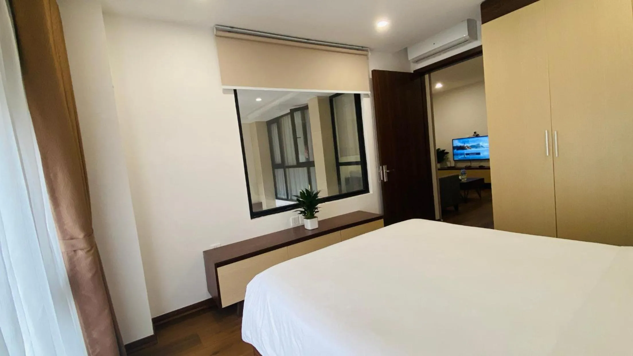 Bed in Wins Apartment