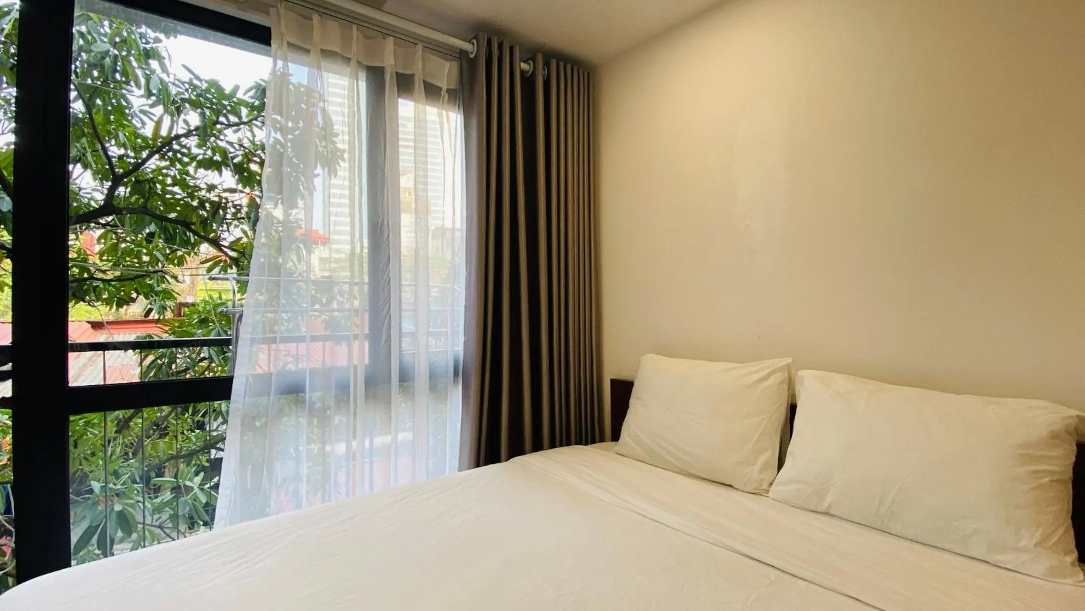 Bed in Wins Apartment