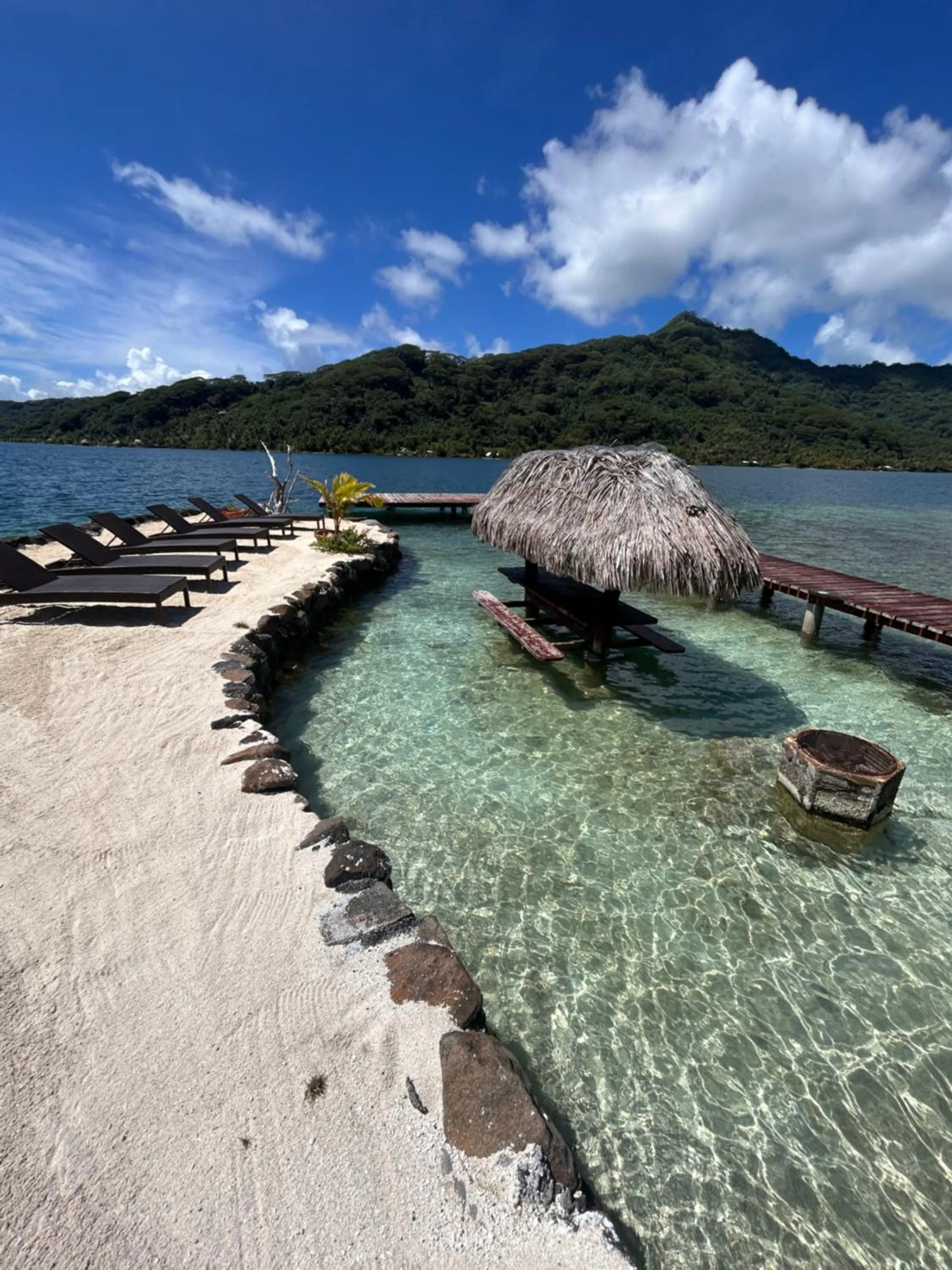 Property building in Pension Hibiscus Taha'a