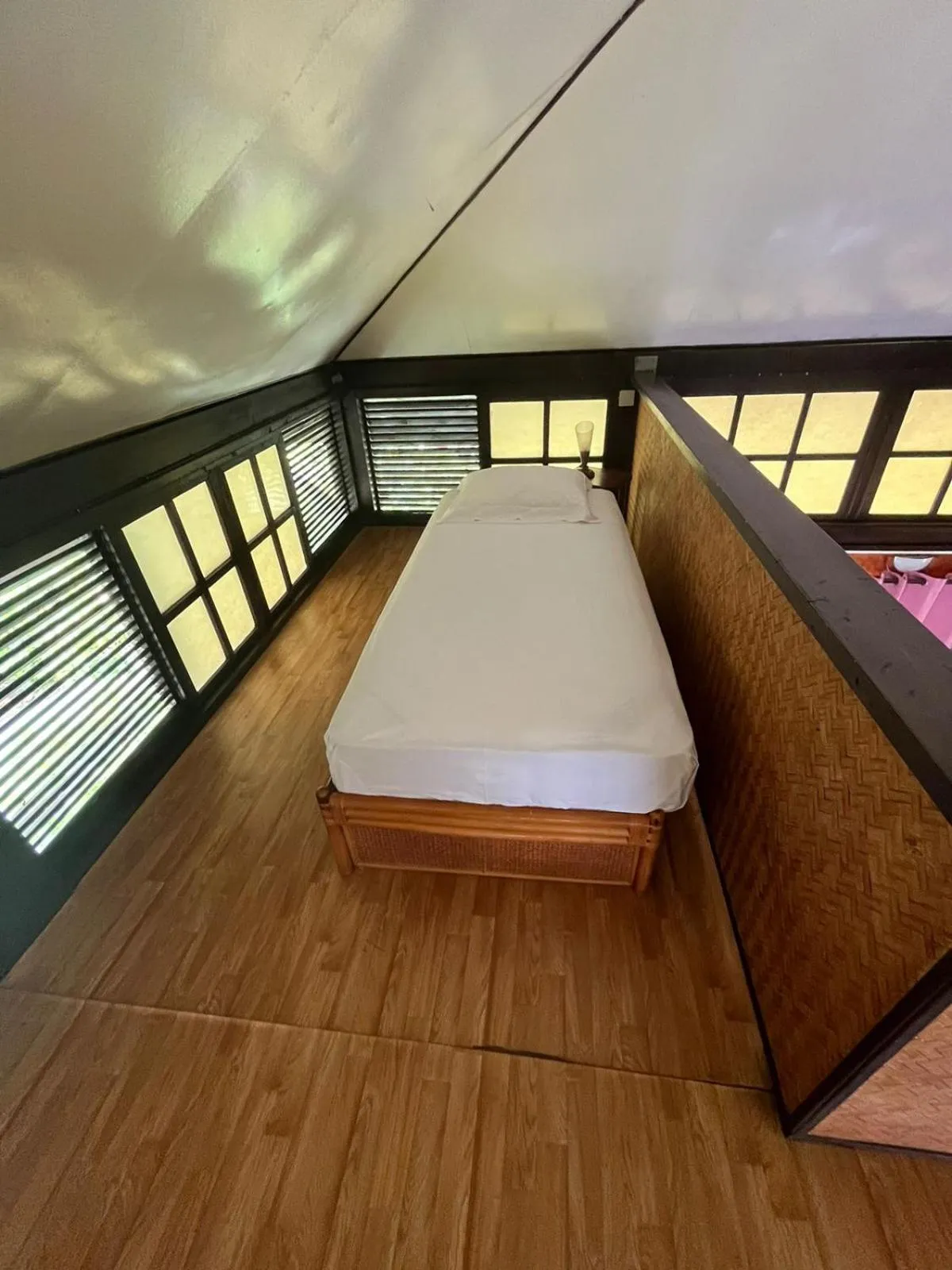 Bed in Pension Hibiscus Taha'a