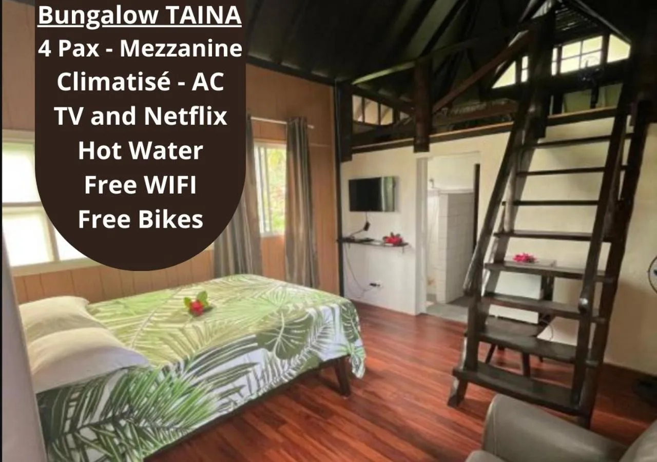 Property building in Pension Hibiscus Taha'a