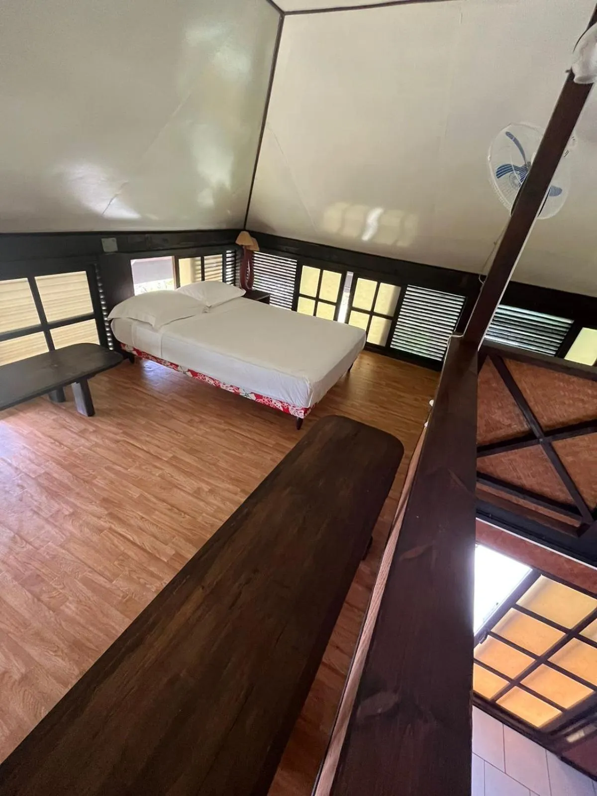 Bed in Pension Hibiscus Taha'a