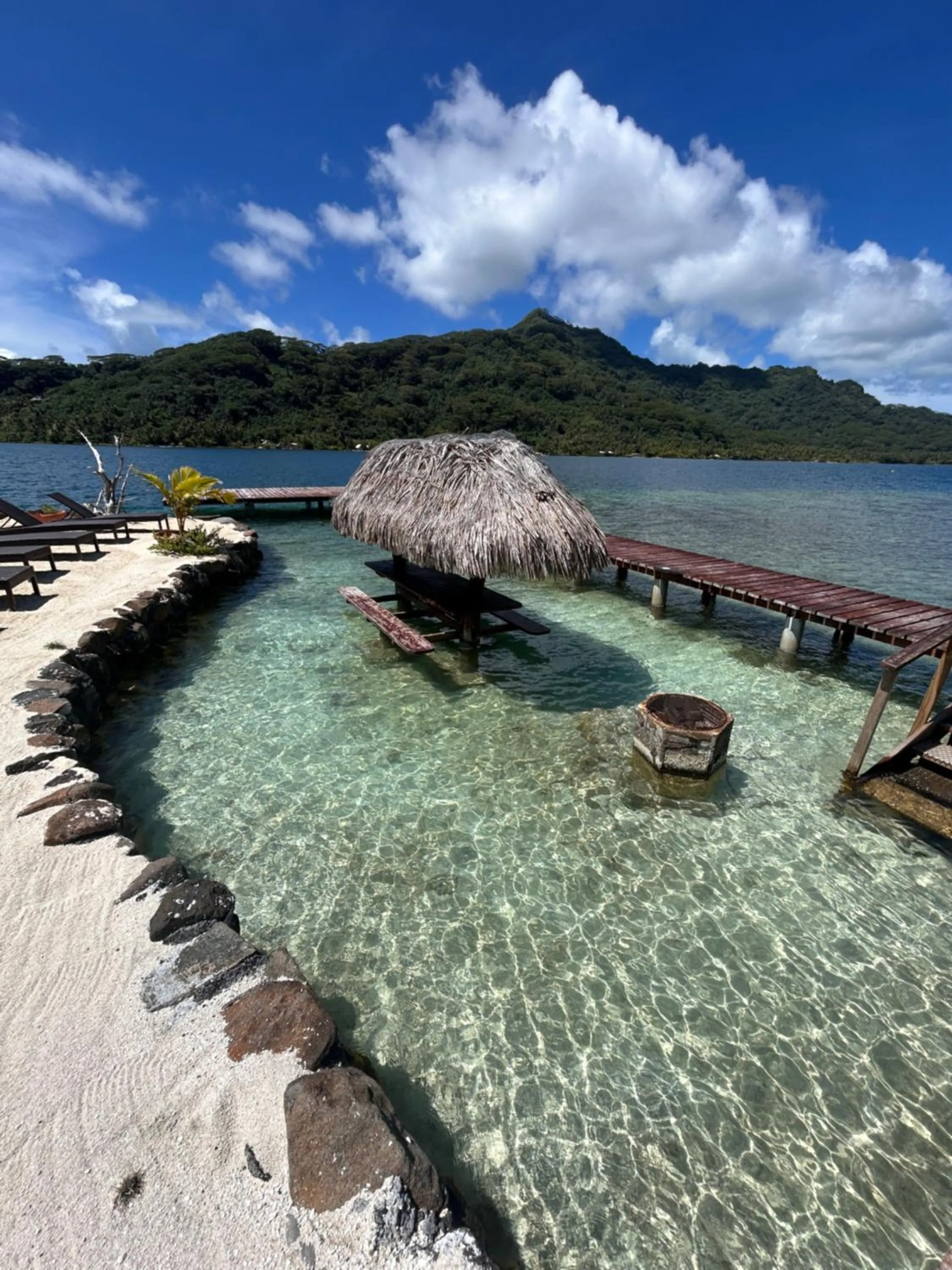 Property building in Pension Hibiscus Taha'a