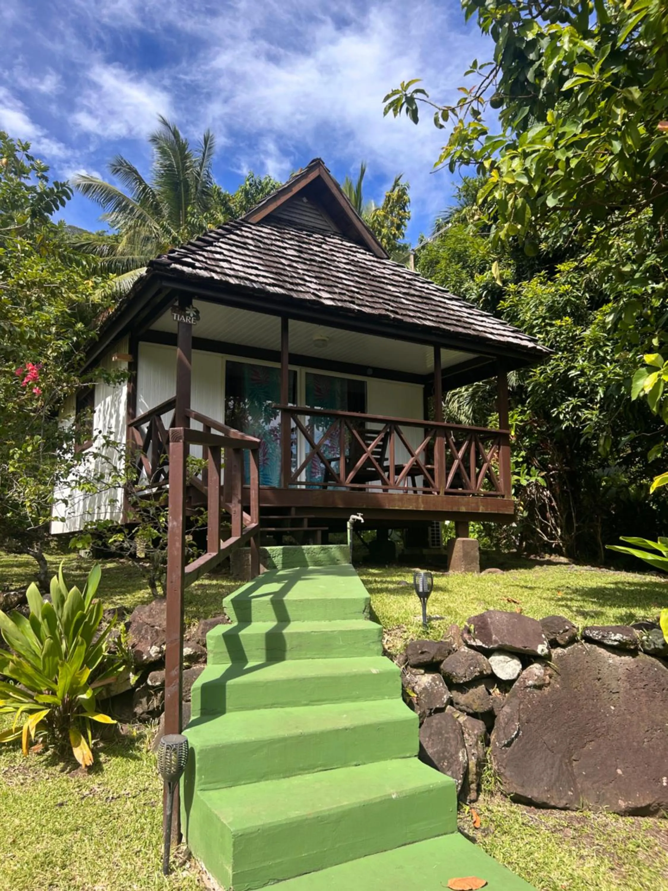 Property building in Pension Hibiscus Taha'a