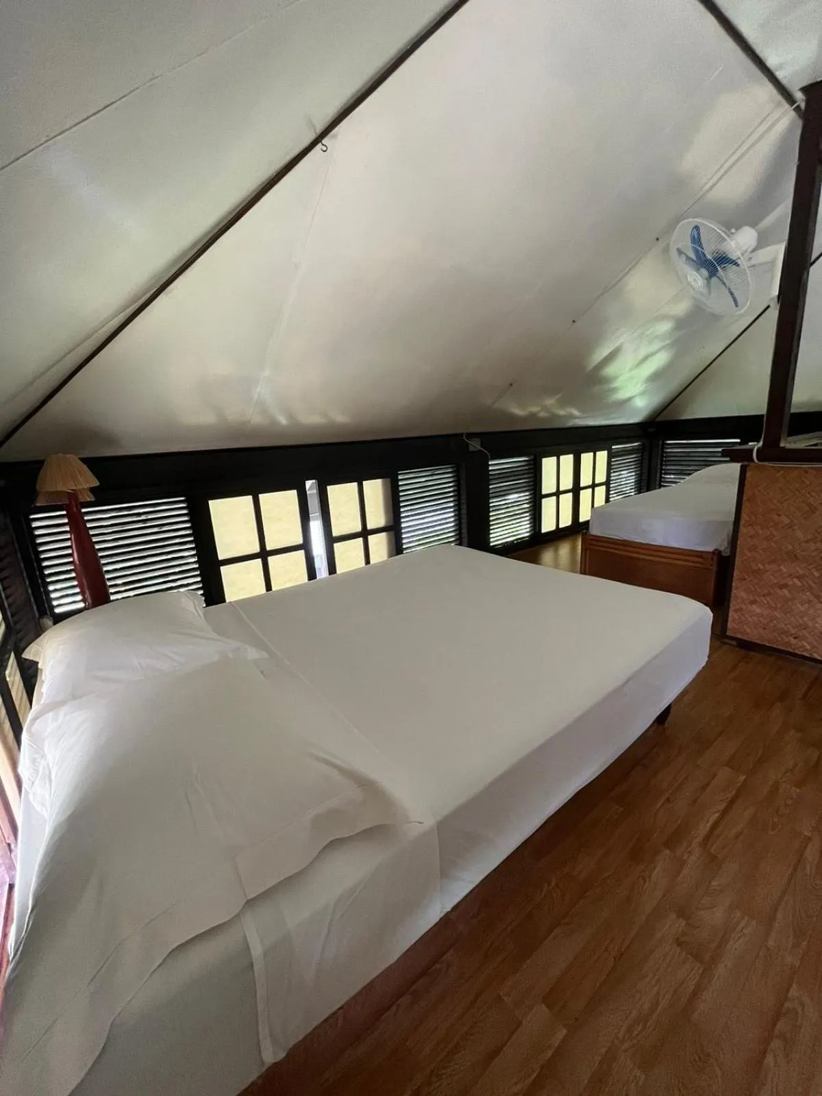 Bed in Pension Hibiscus Taha'a