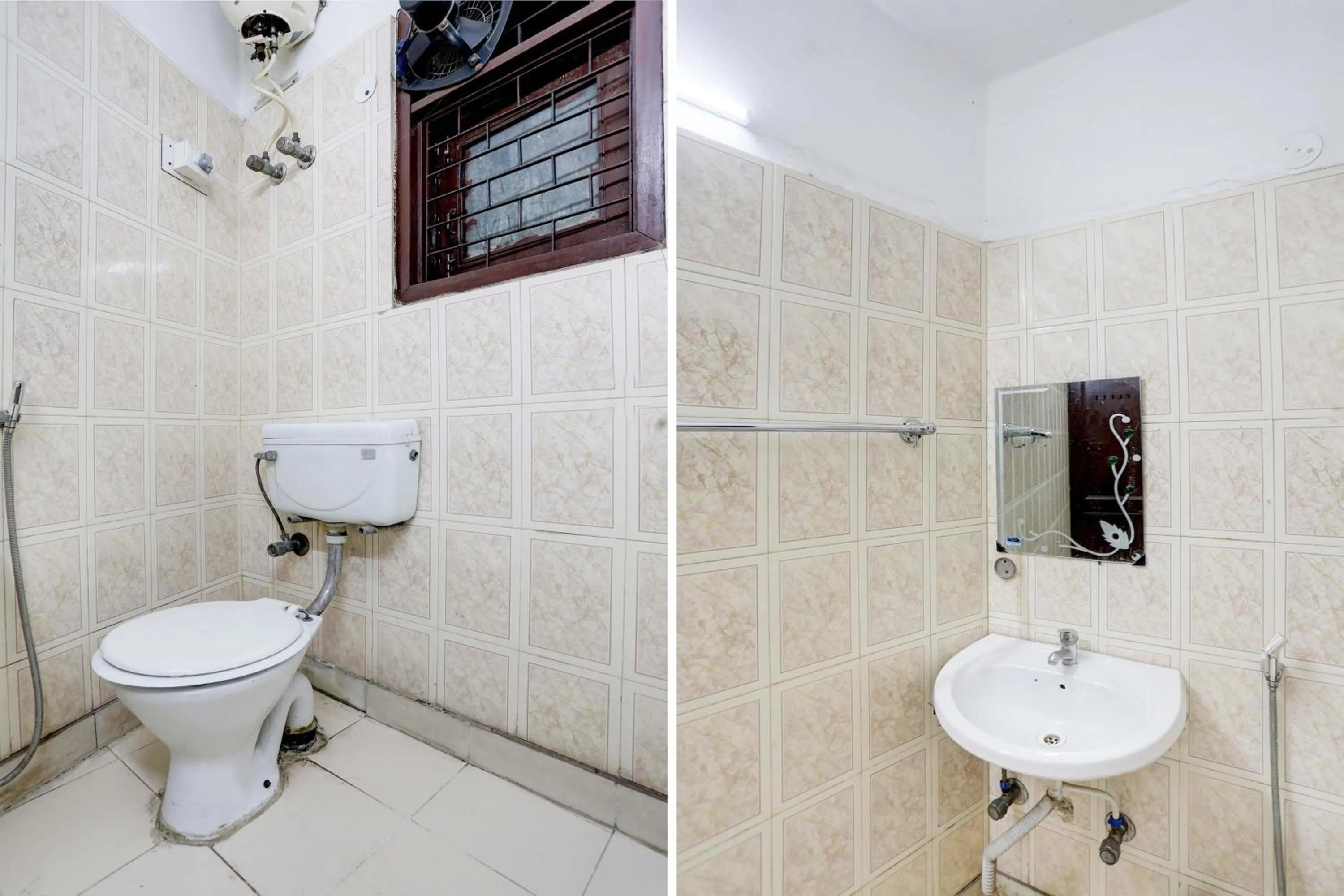 Bathroom in Super Hotel O Green Park Residency