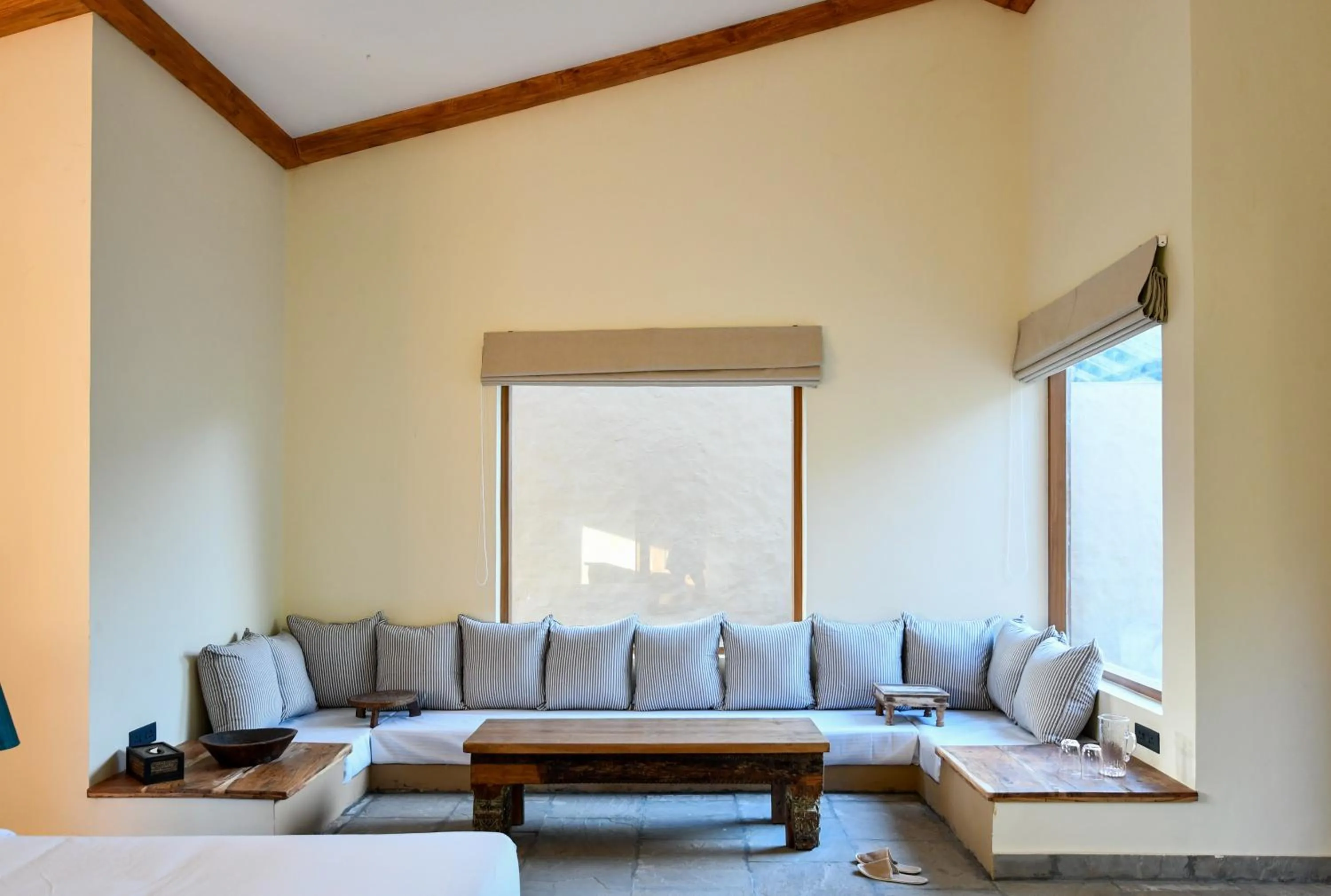 Seating area in Anopura Jaipur