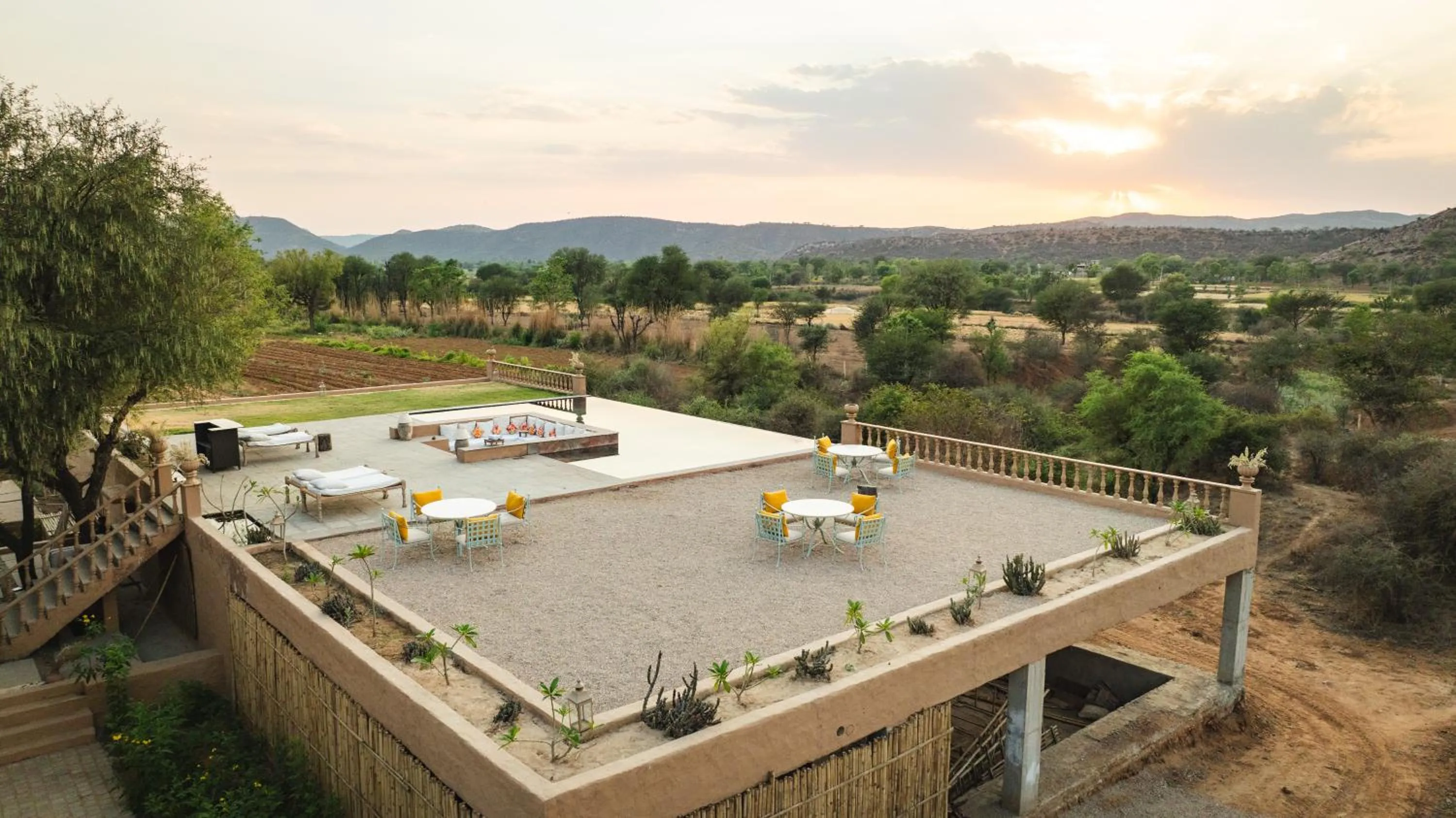 Swimming pool in Anopura Jaipur