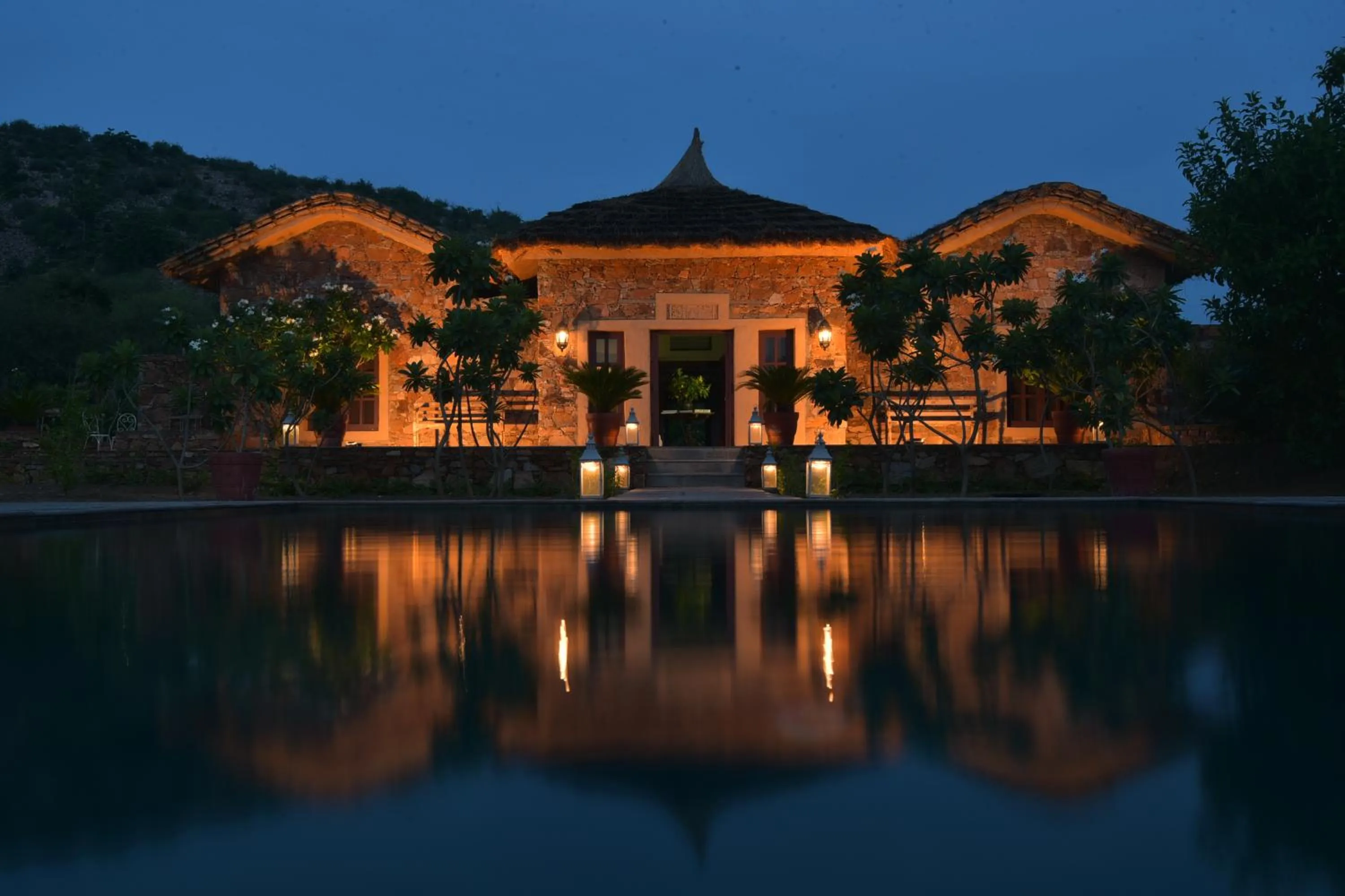 Natural landscape in Anopura Jaipur