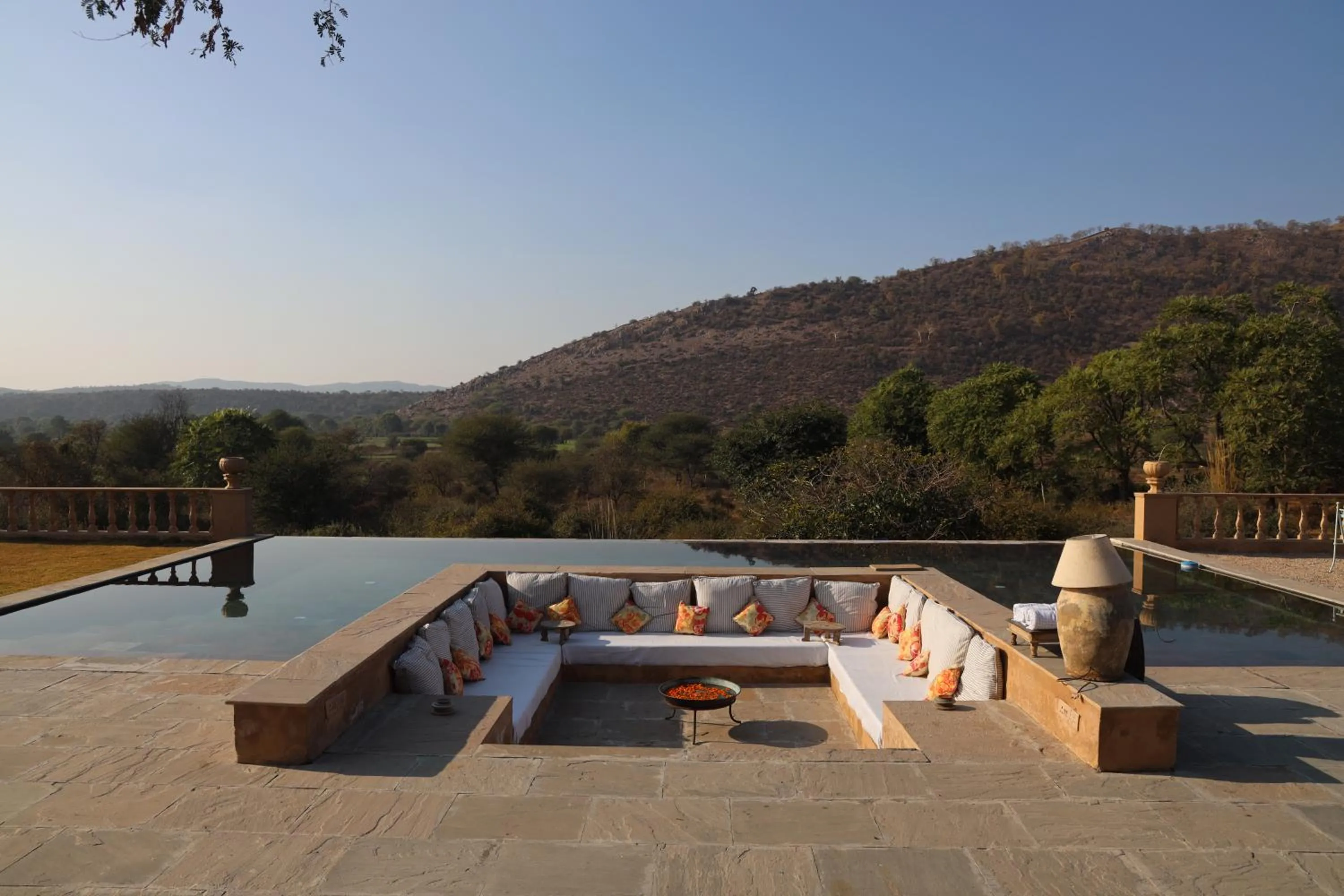 Swimming pool in Anopura Jaipur