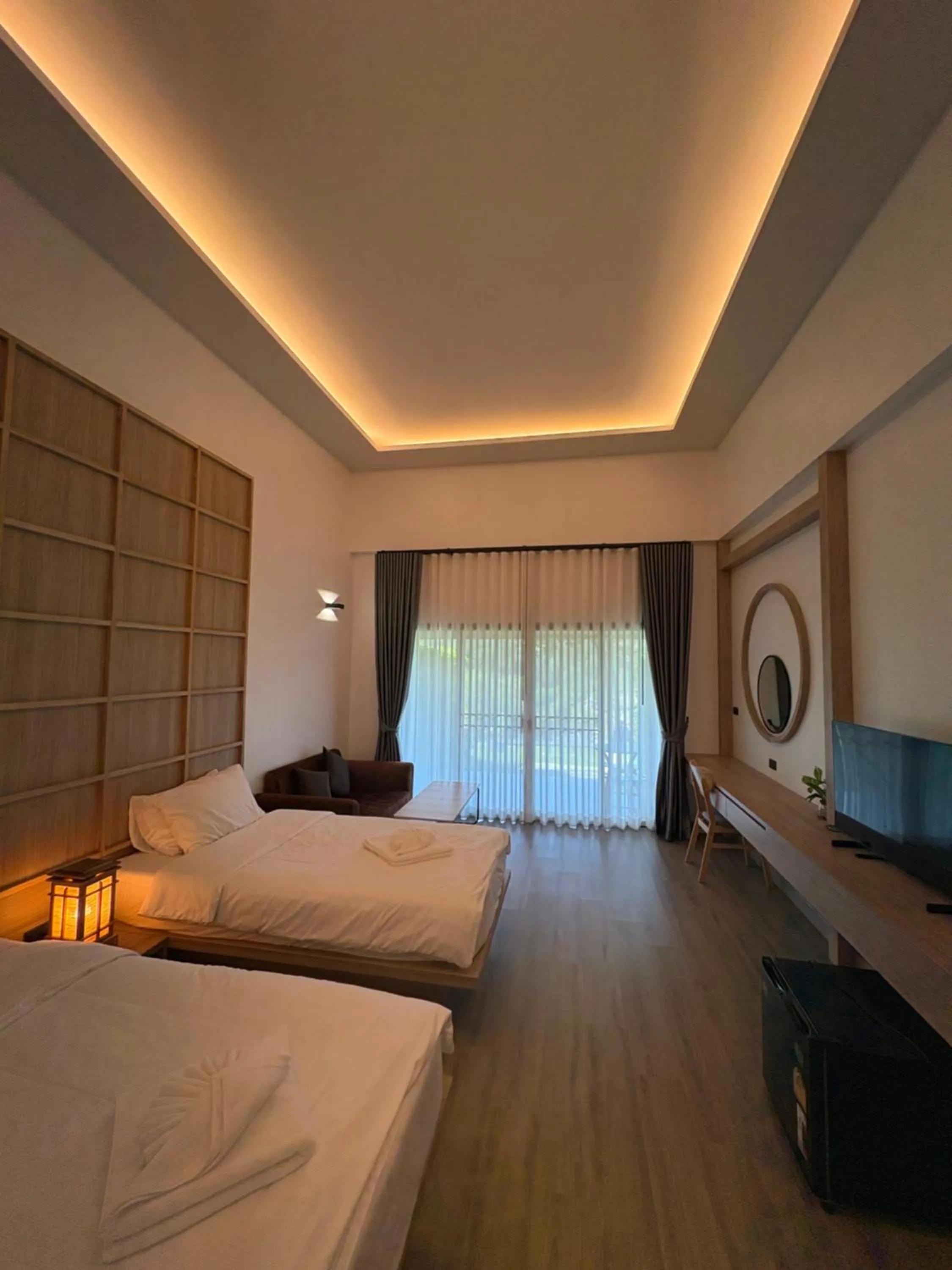 Property building, Bed in PASSA ผัสสะ Tea Plantation @Mae On