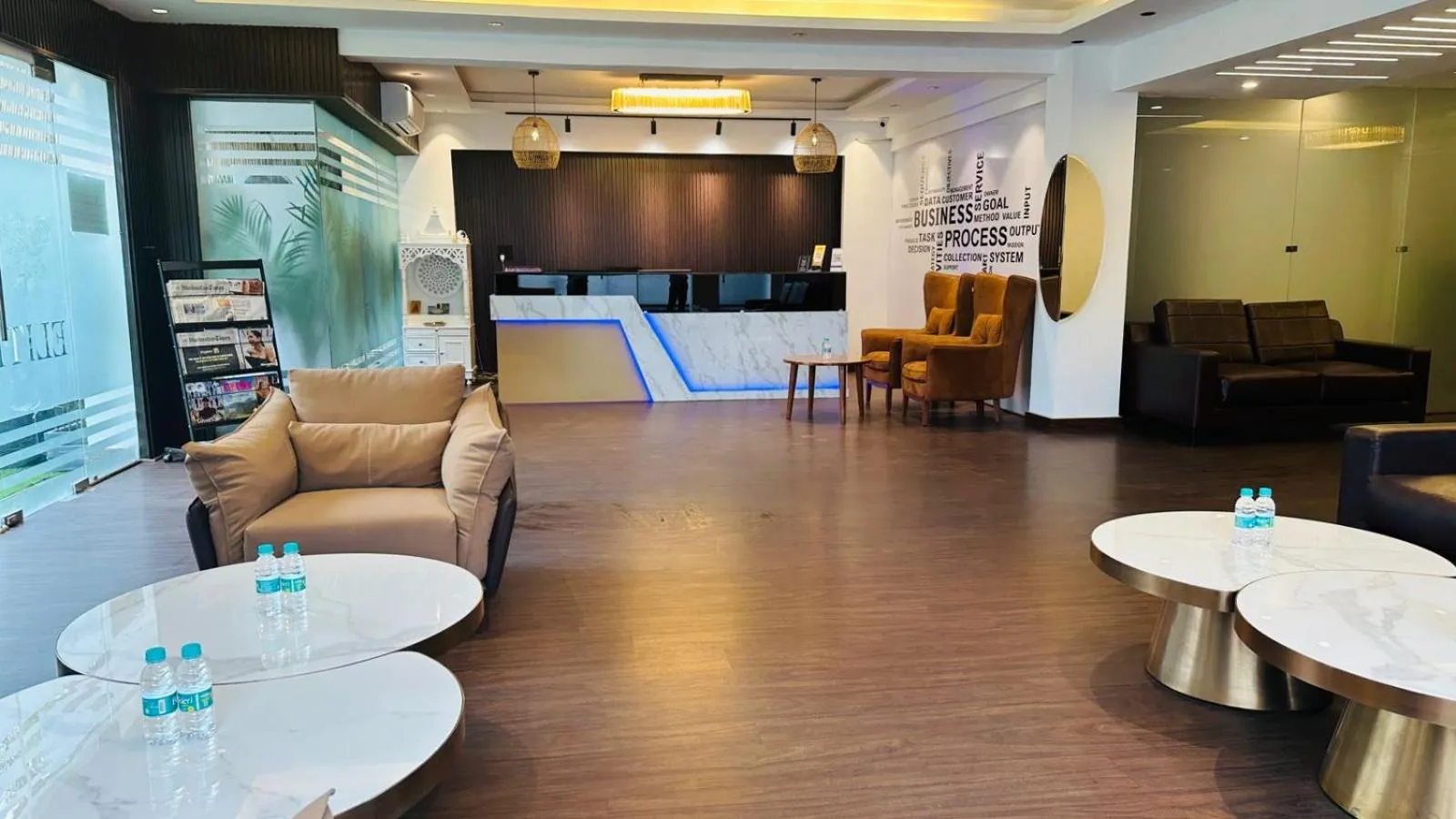 Lobby or reception in The Hoften Elite 32 Avenue, Sector 15, Gurugram