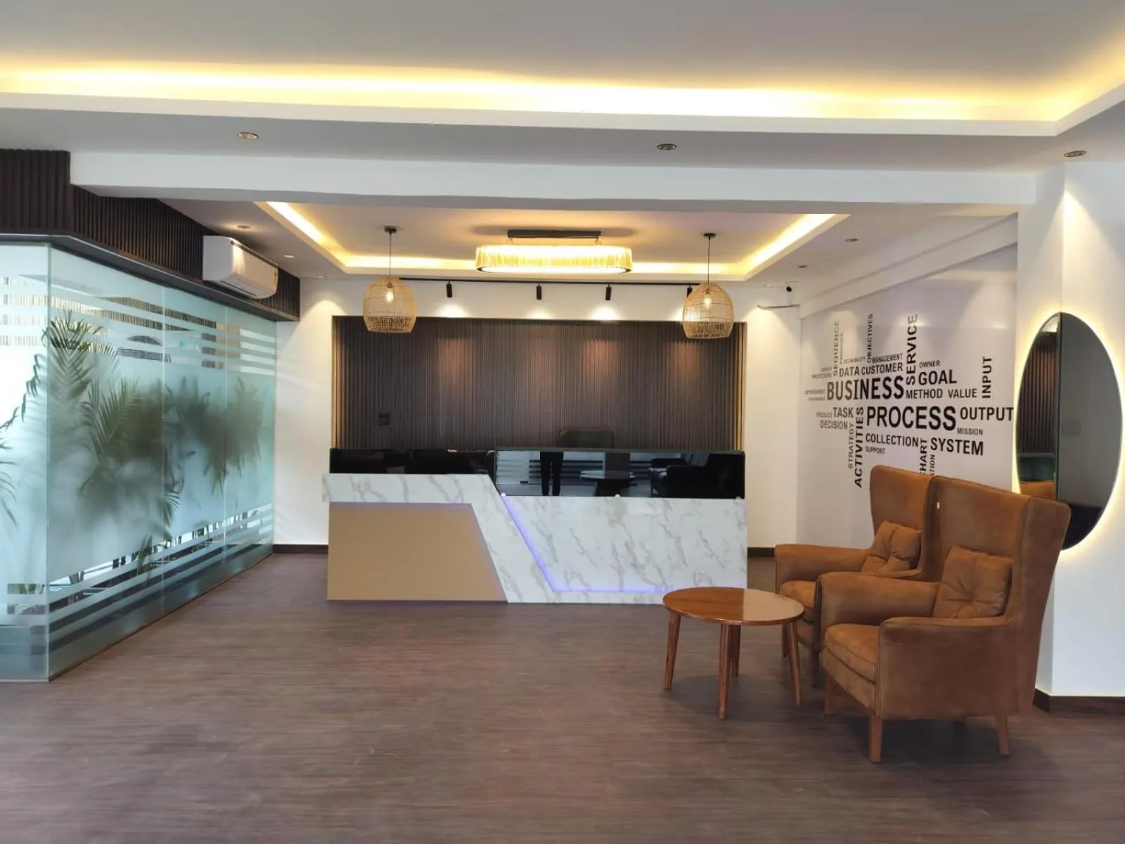 Lobby or reception in The Hoften Elite 32 Avenue, Sector 15, Gurugram