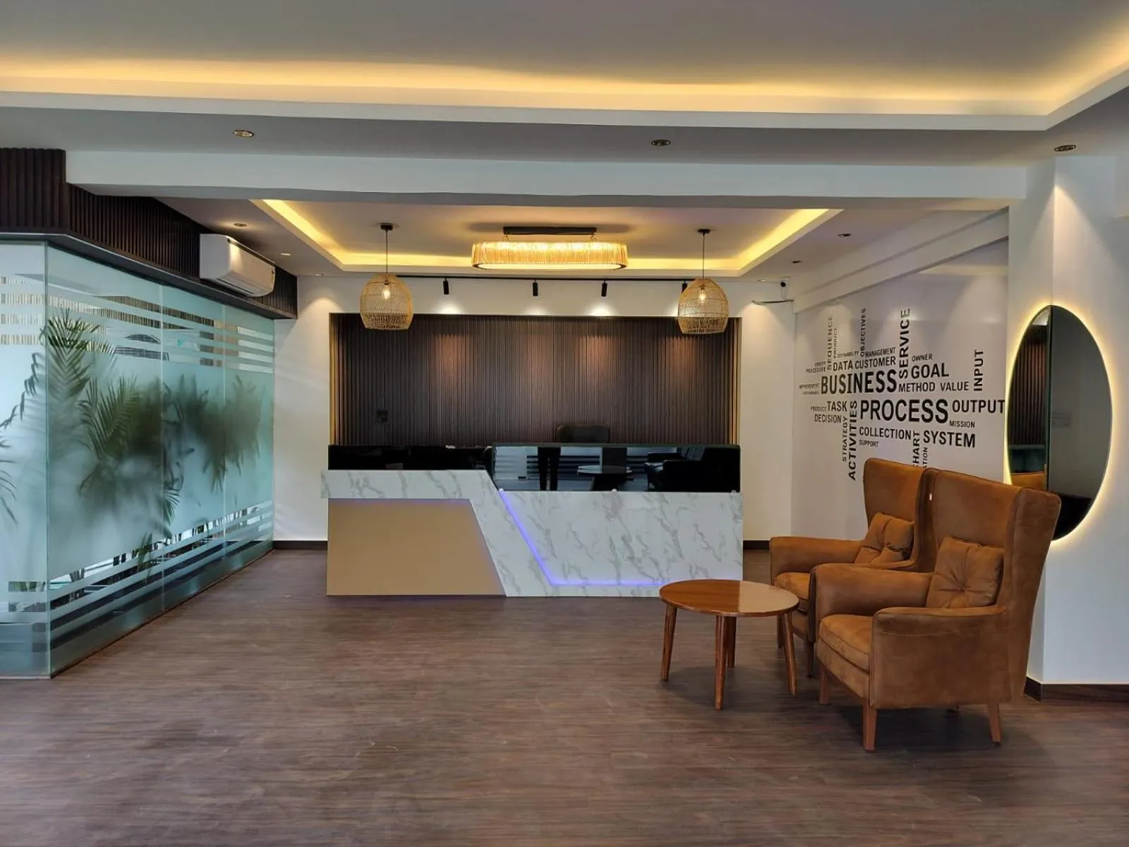 Lobby or reception in The Hoften Elite 32 Avenue, Sector 15, Gurugram