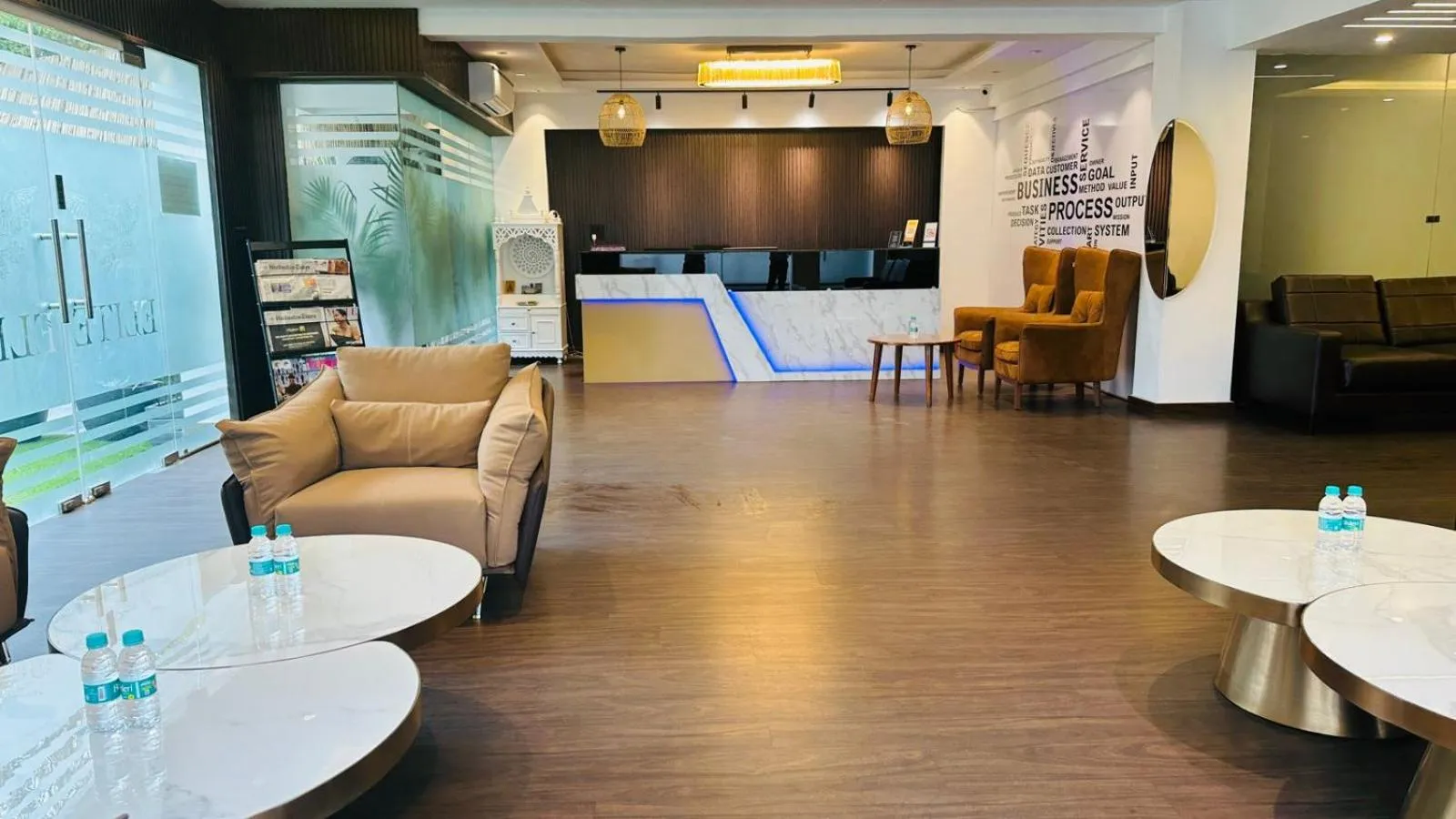Lobby or reception in The Hoften Elite 32 Avenue, Sector 15, Gurugram