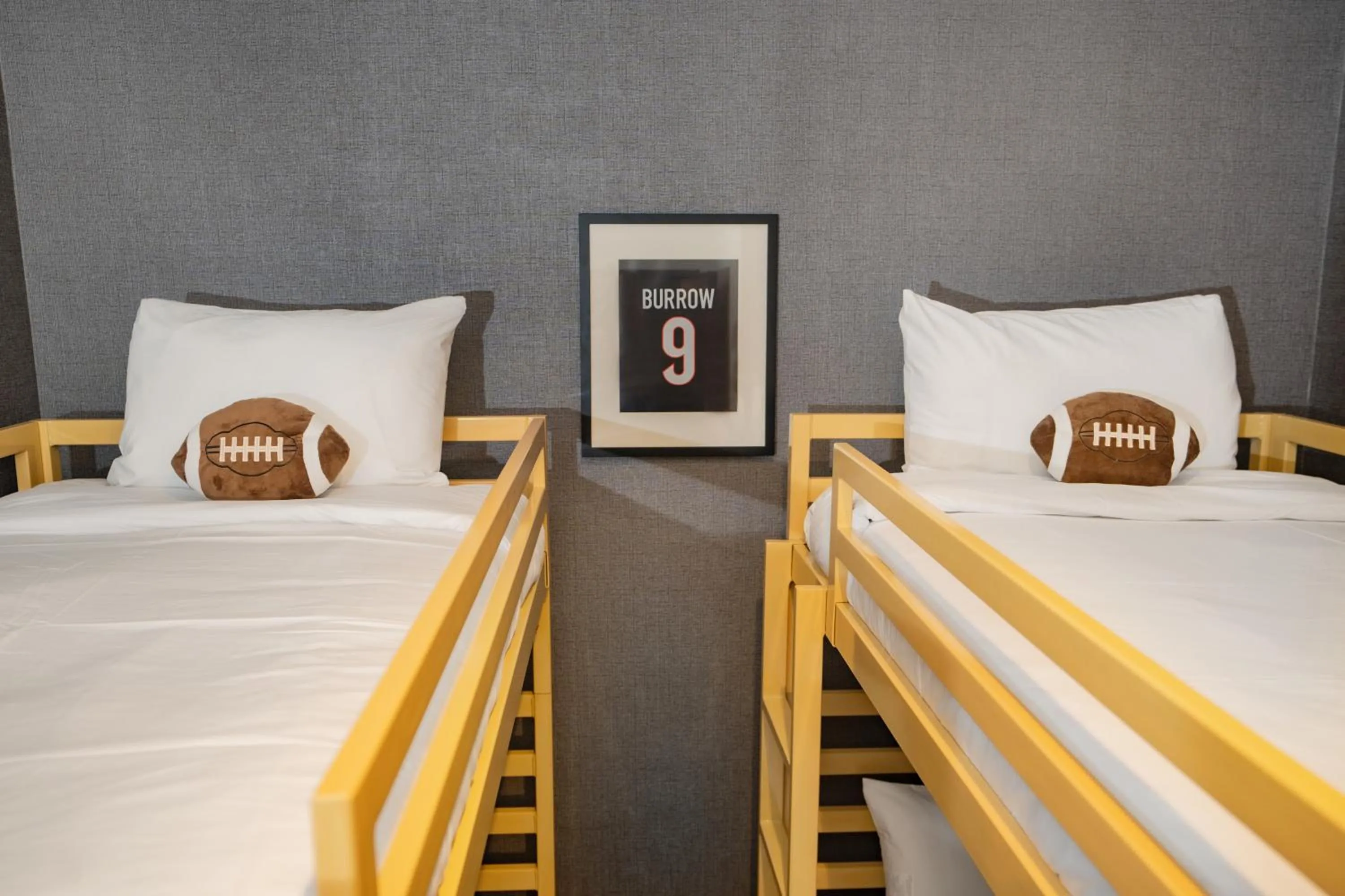 Bed in Origin Baton Rouge, a Wyndham Hotel