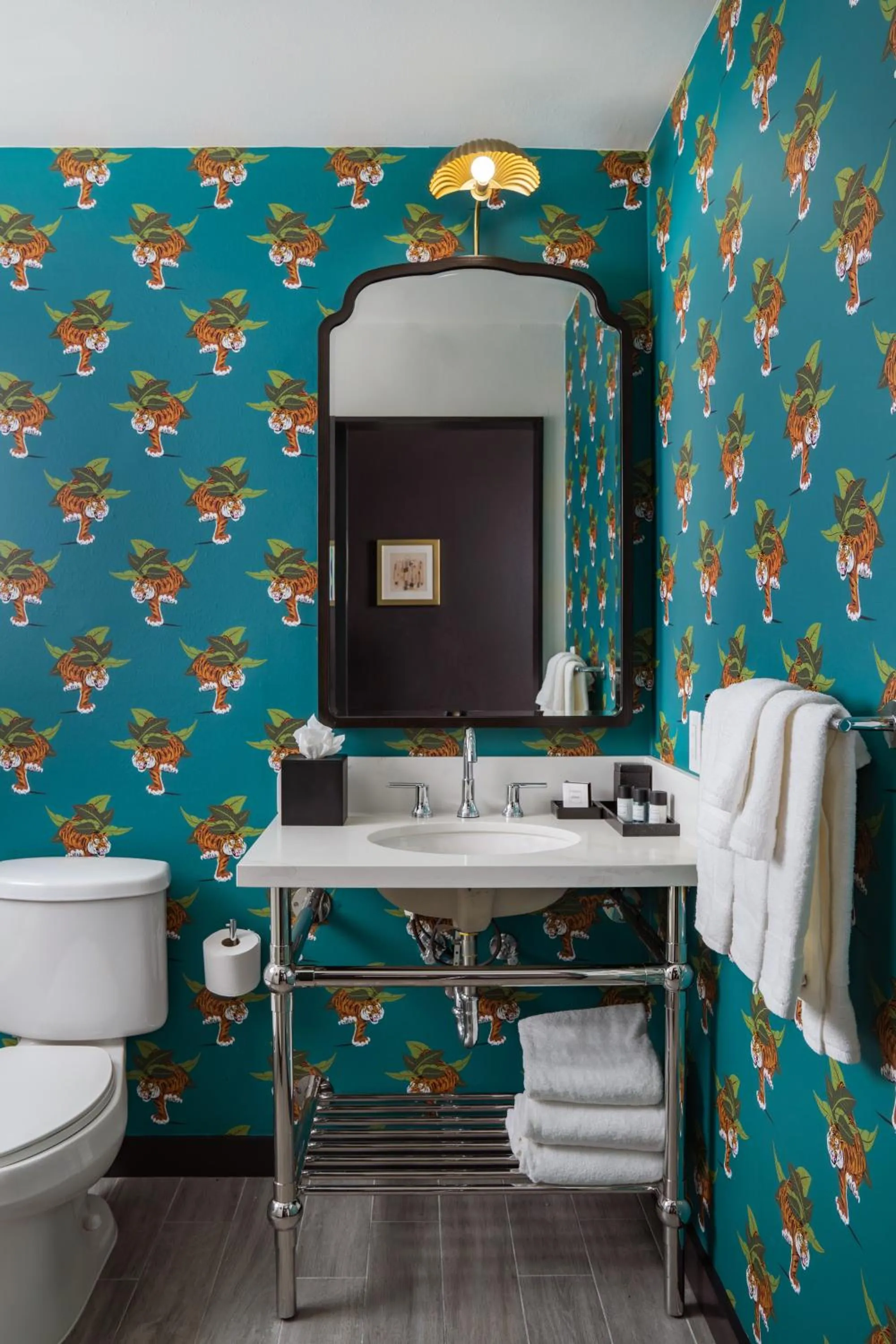 Bathroom in Origin Baton Rouge, a Wyndham Hotel