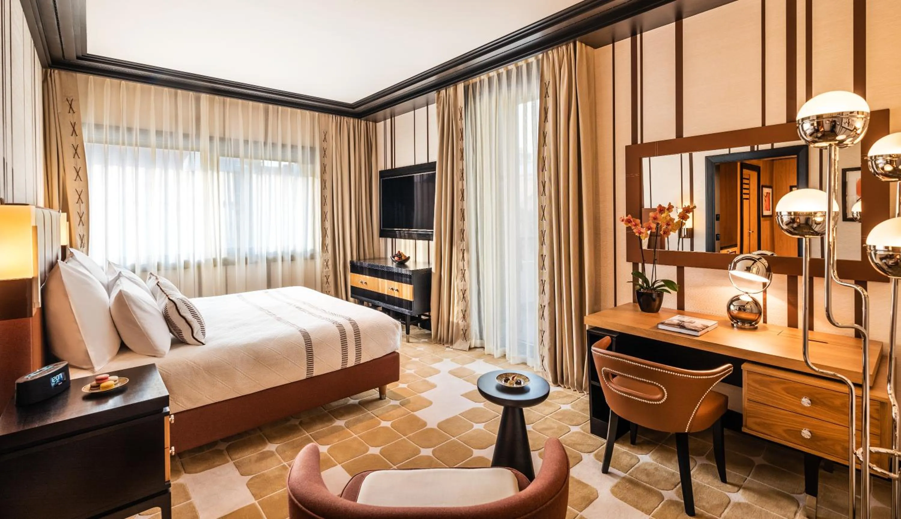 Bed in Dinamo Hotel Baku