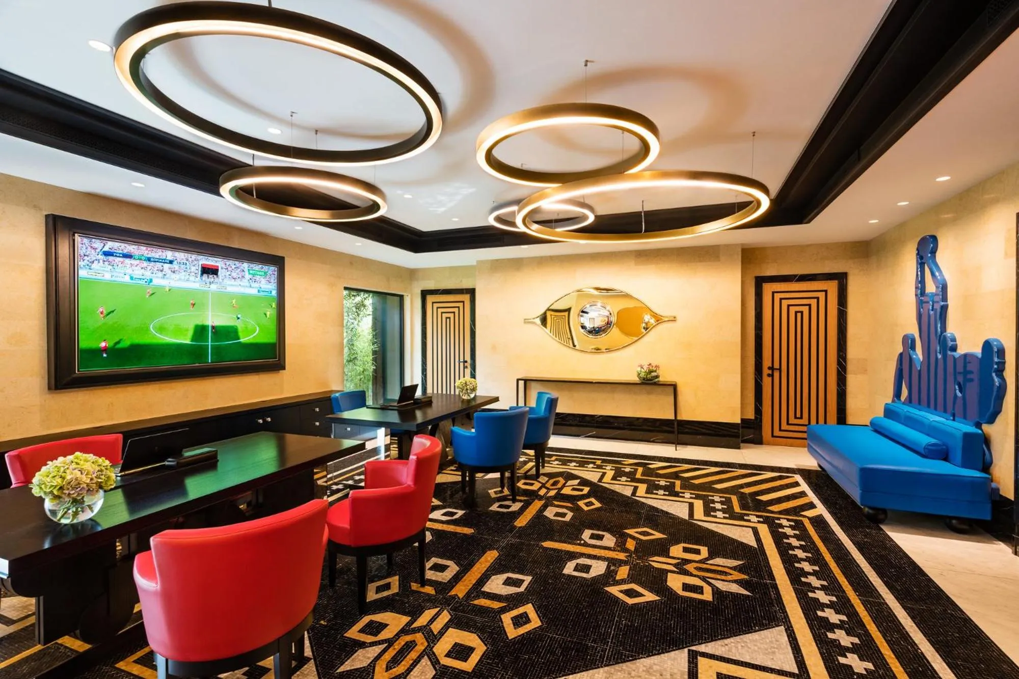 Lobby or reception in Dinamo Hotel Baku