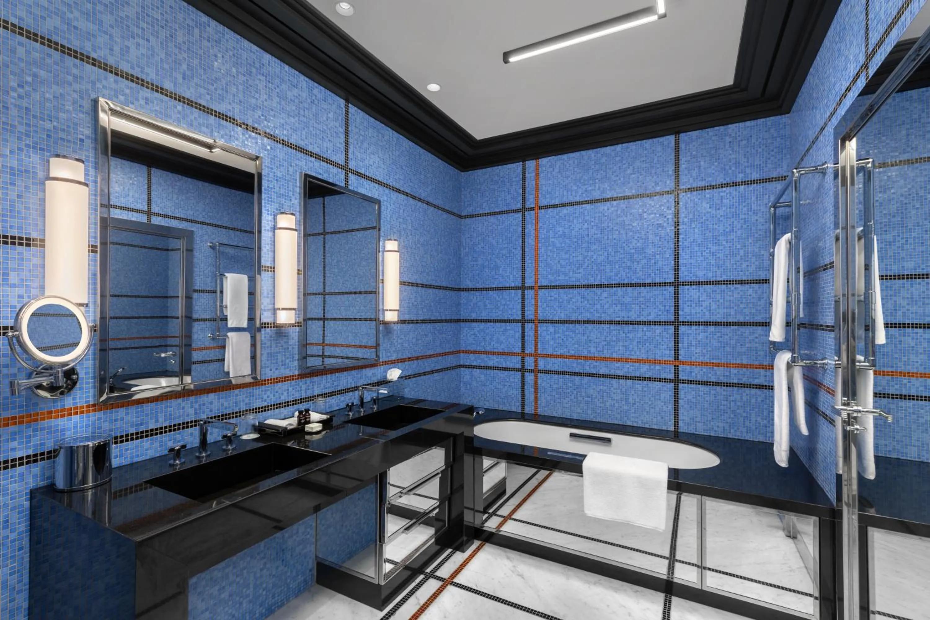 Bathroom in Dinamo Hotel Baku