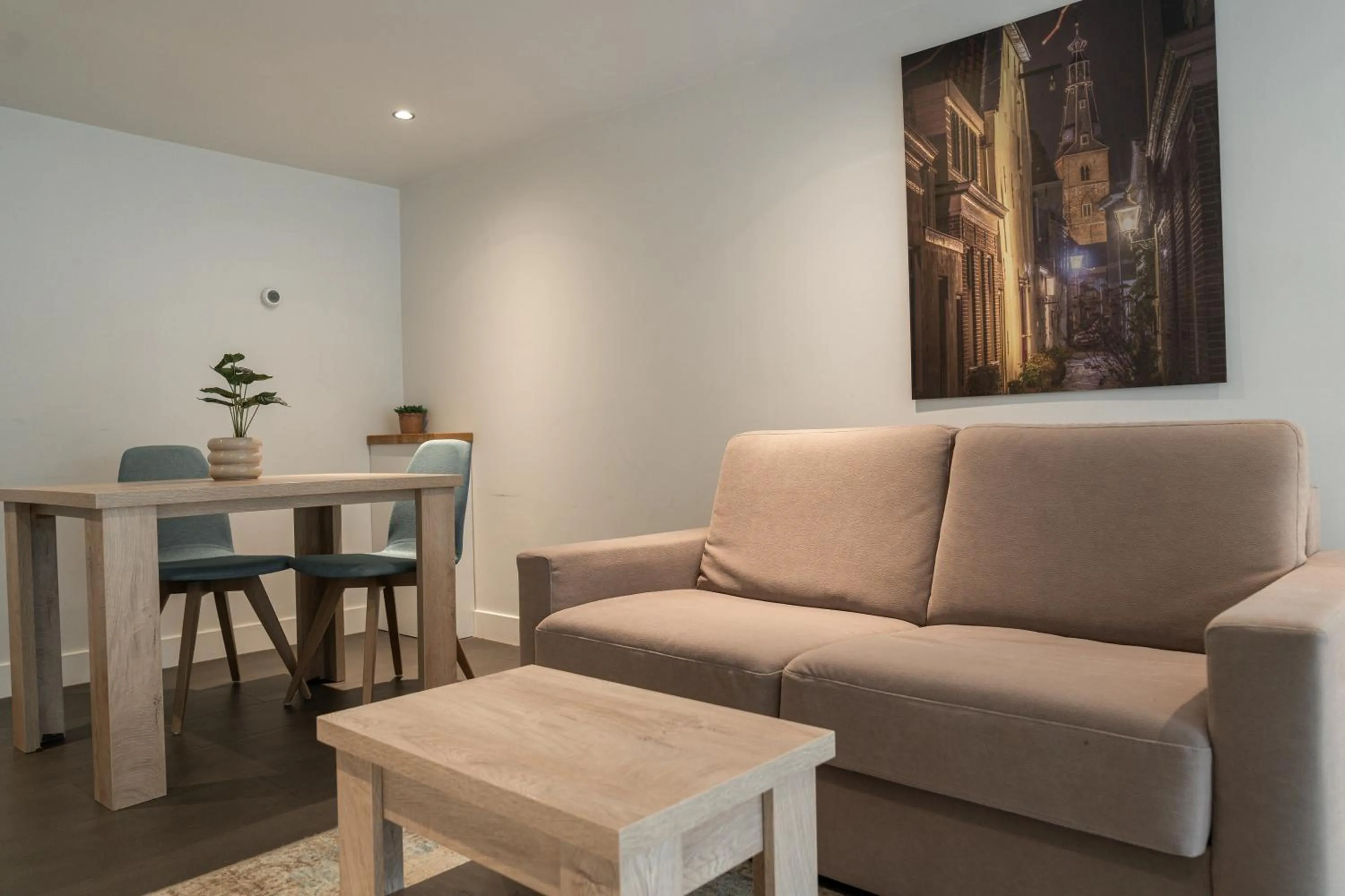 Seating area in Het Hart van Weesp