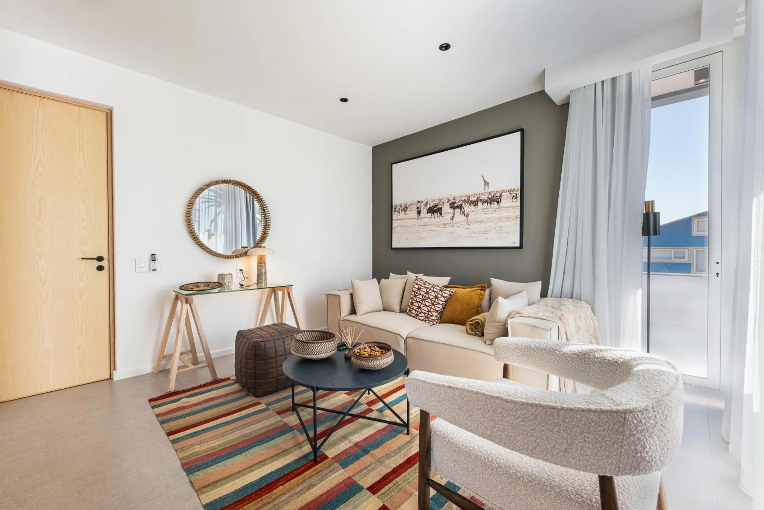 Seating area in The Pearls Swakopmund