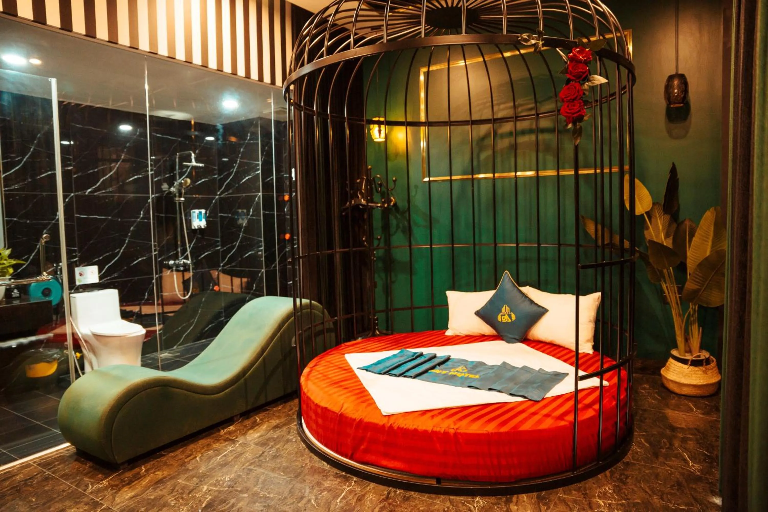 Bedroom in Sky Hotel Bắc Giang