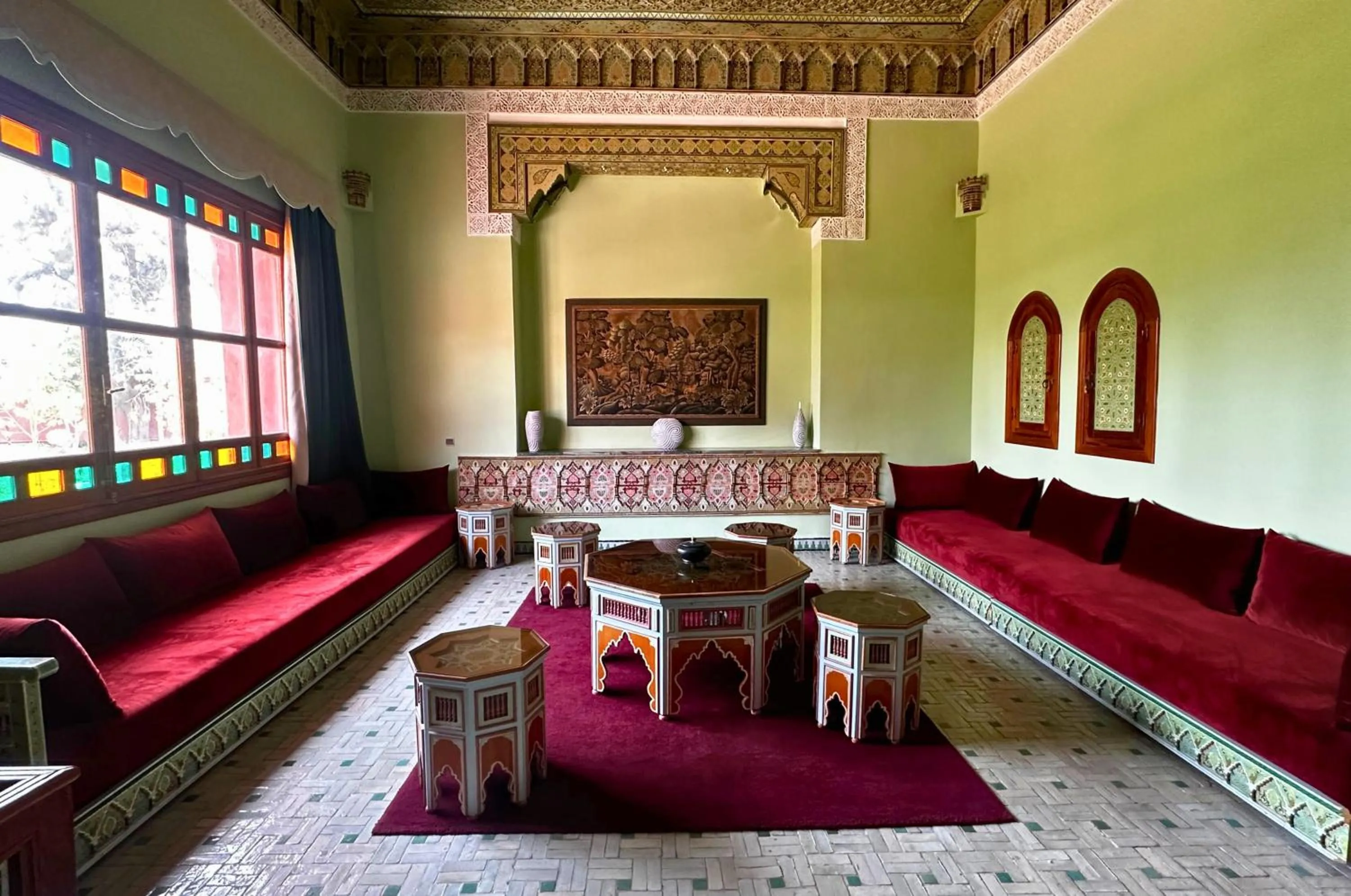 Living room in Nomadz Palace