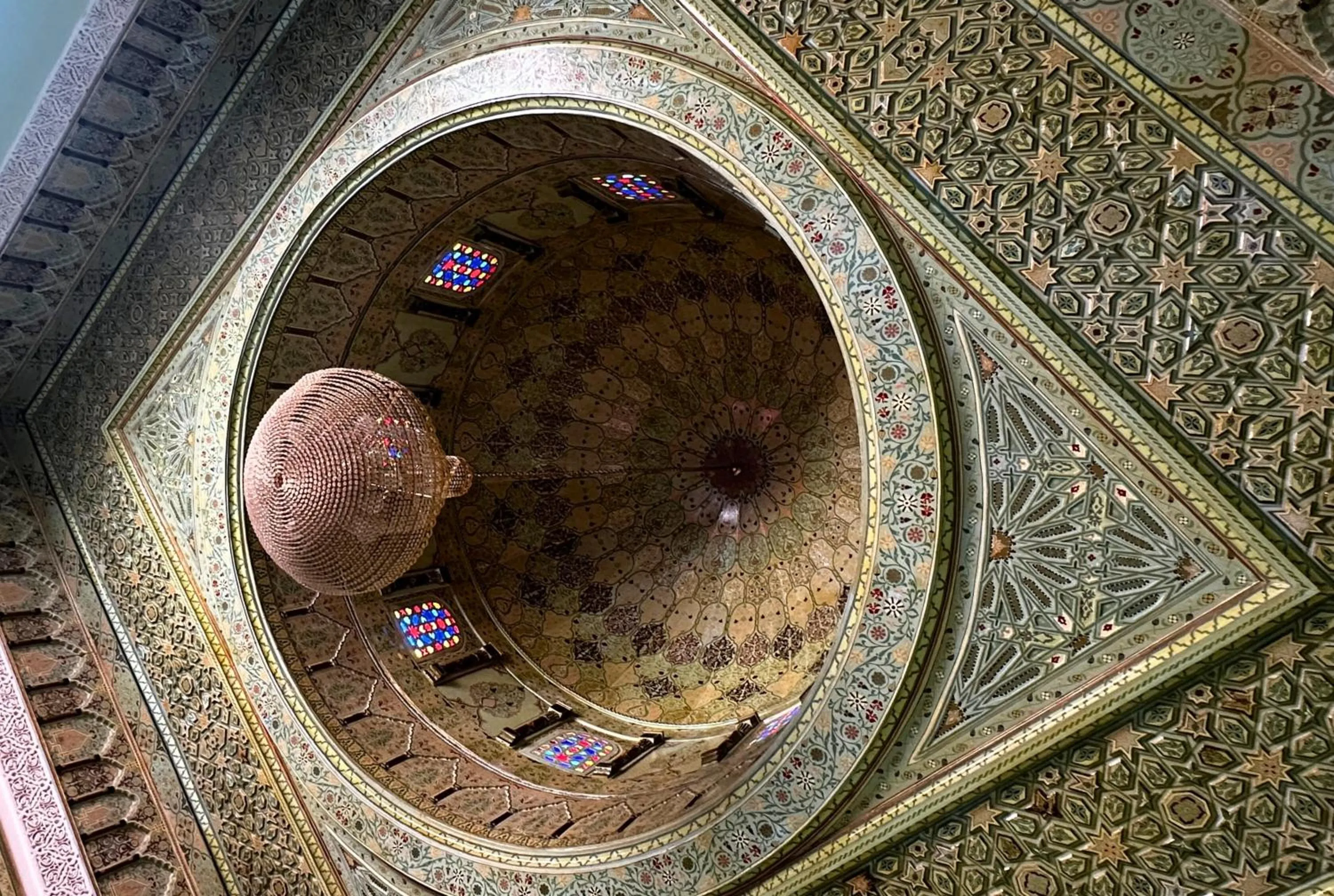 Decorative detail in Nomadz Palace